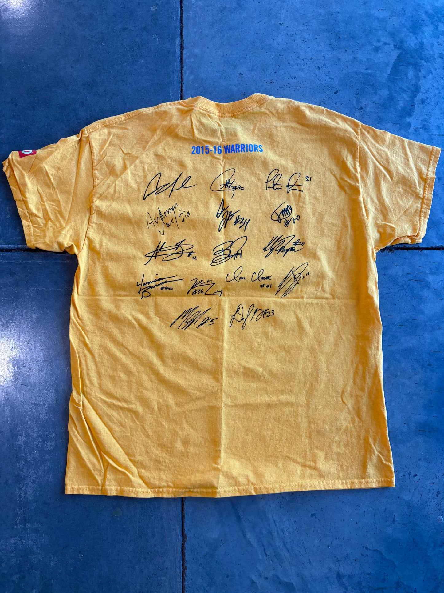 Gold State Warriors Graphic Tee