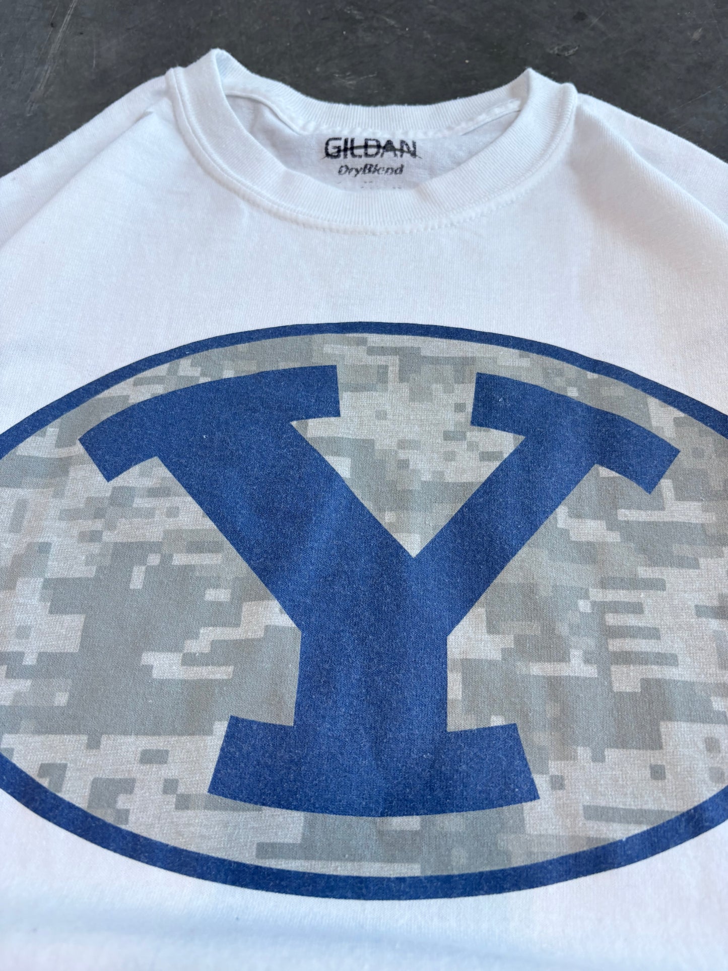BYU Camo Logo Graphic Tee