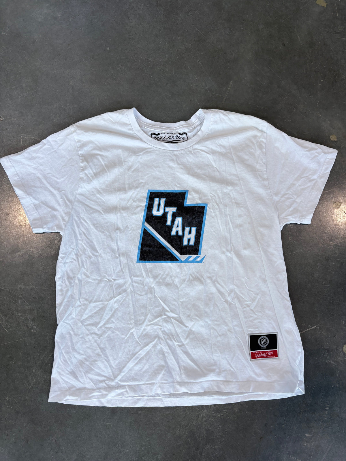 Utah Hockey Club Mitchell & Ness Graphic Tee