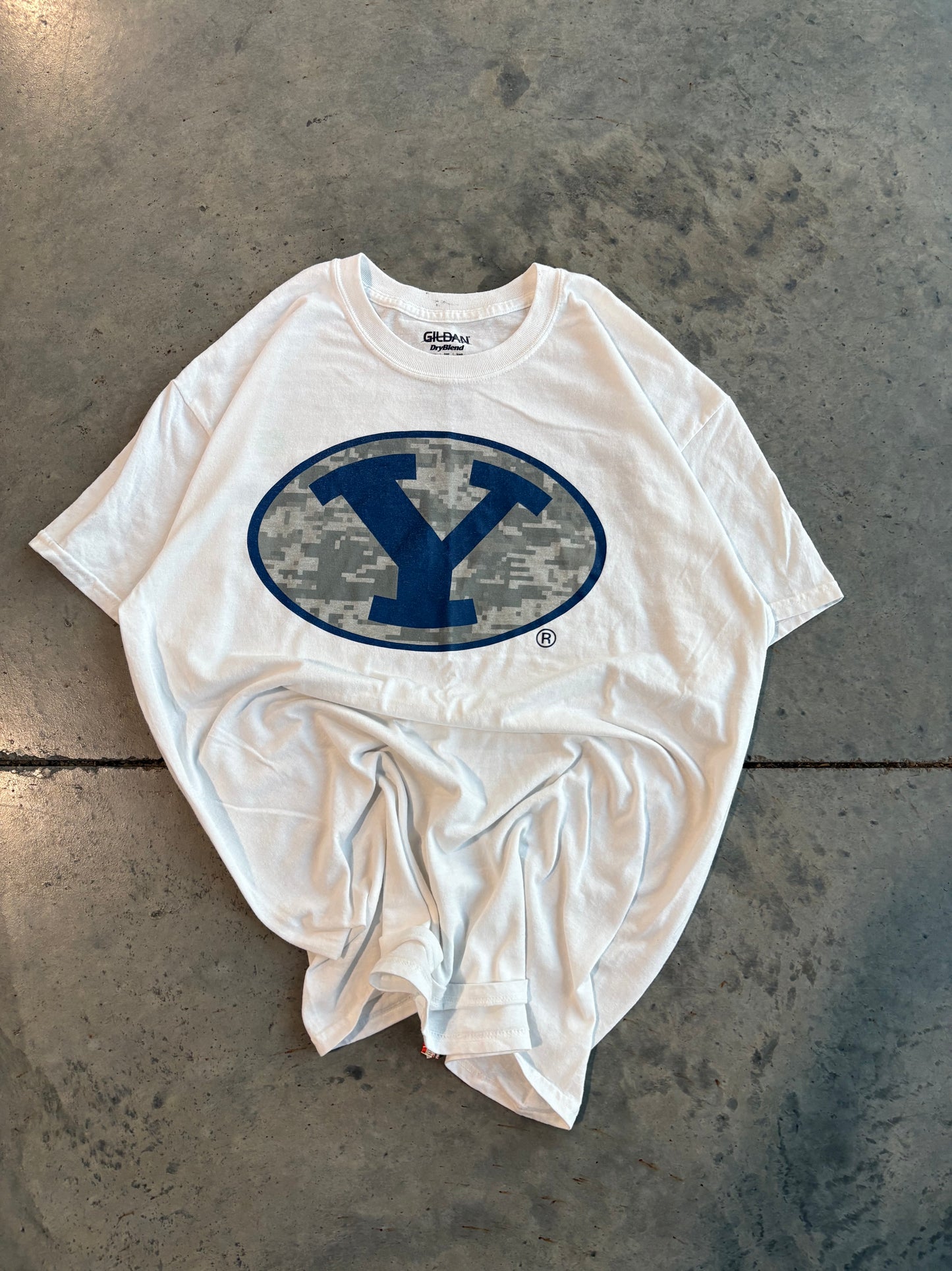 BYU Camo Graphic Tee