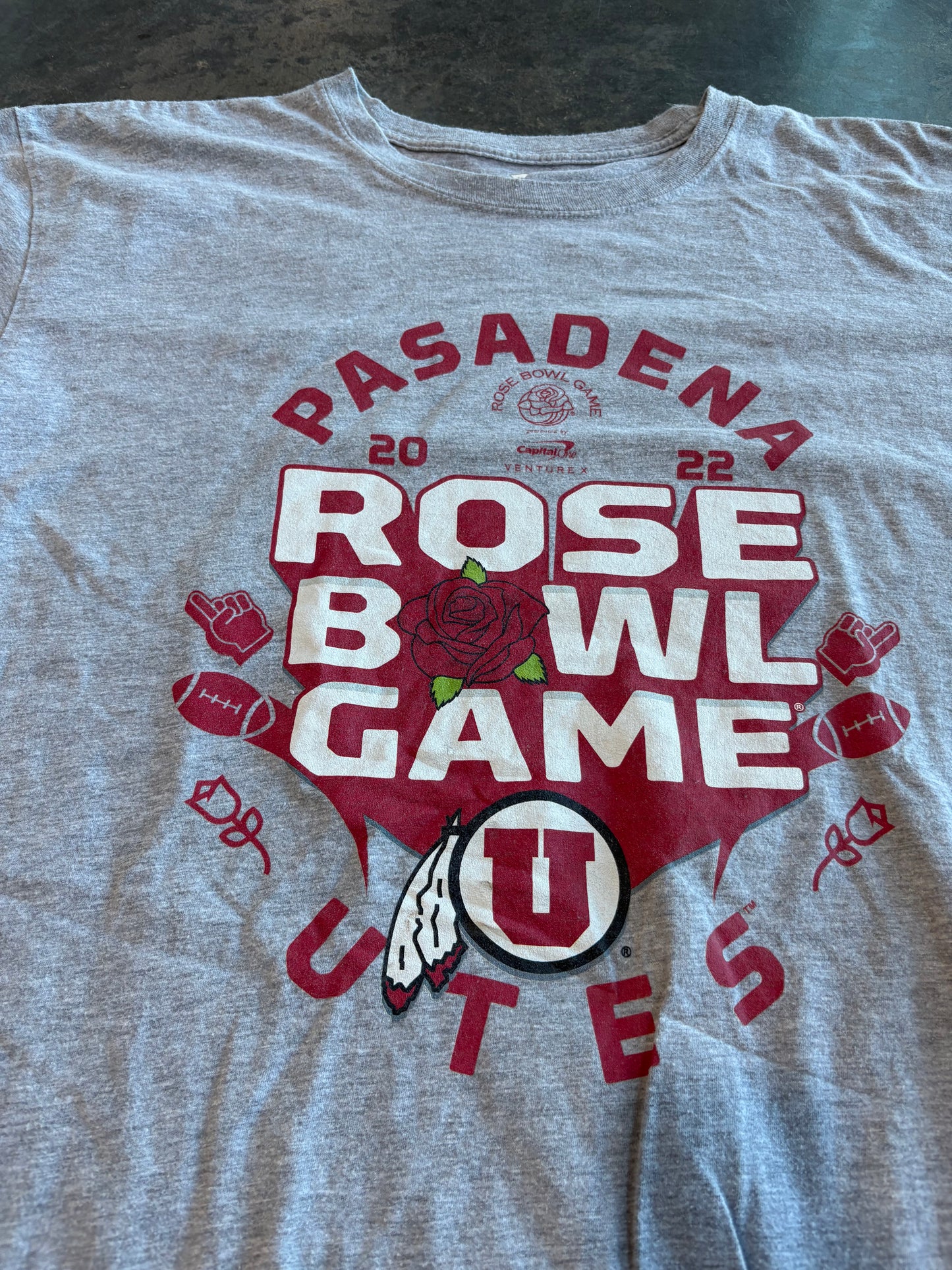 Utah Utes 2022 Rose Bowl Graphic Tee