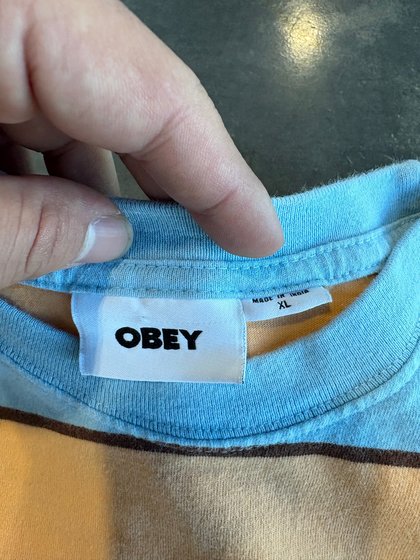 OBEY Striped Shirt