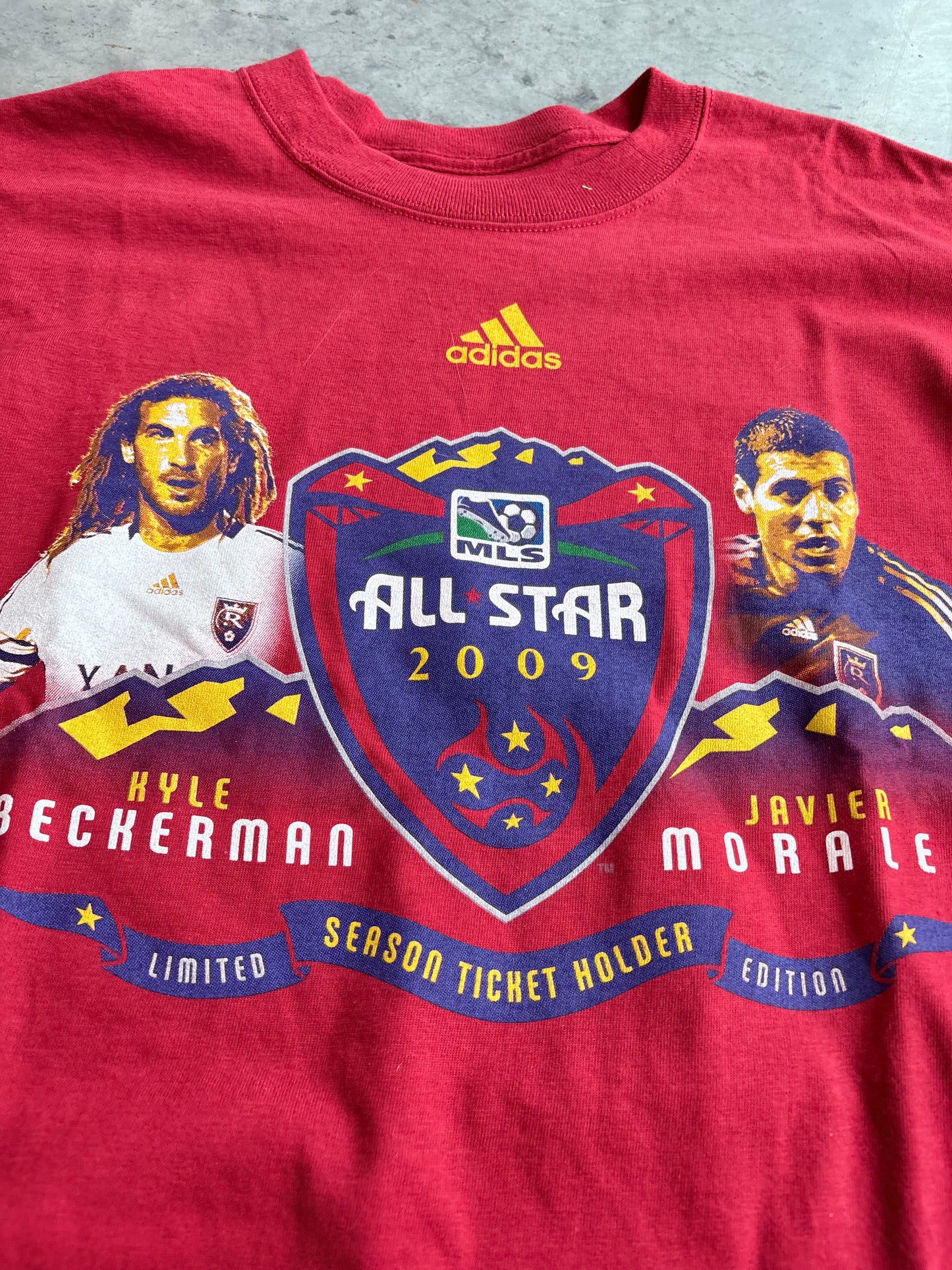 2009 Real Salt Lake MLS All Star Adidas Graphic Long Sleeve