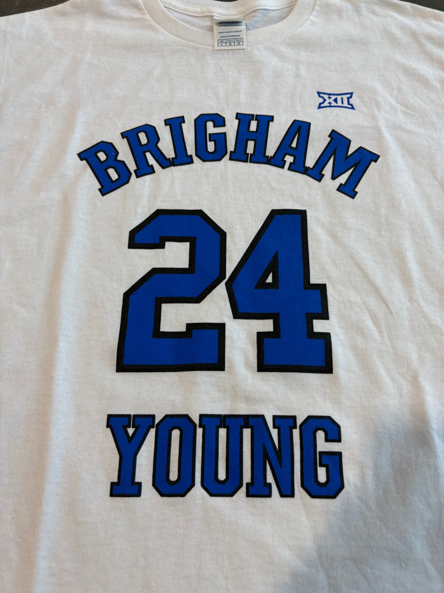 Brigham Young 24 Graphic Tee