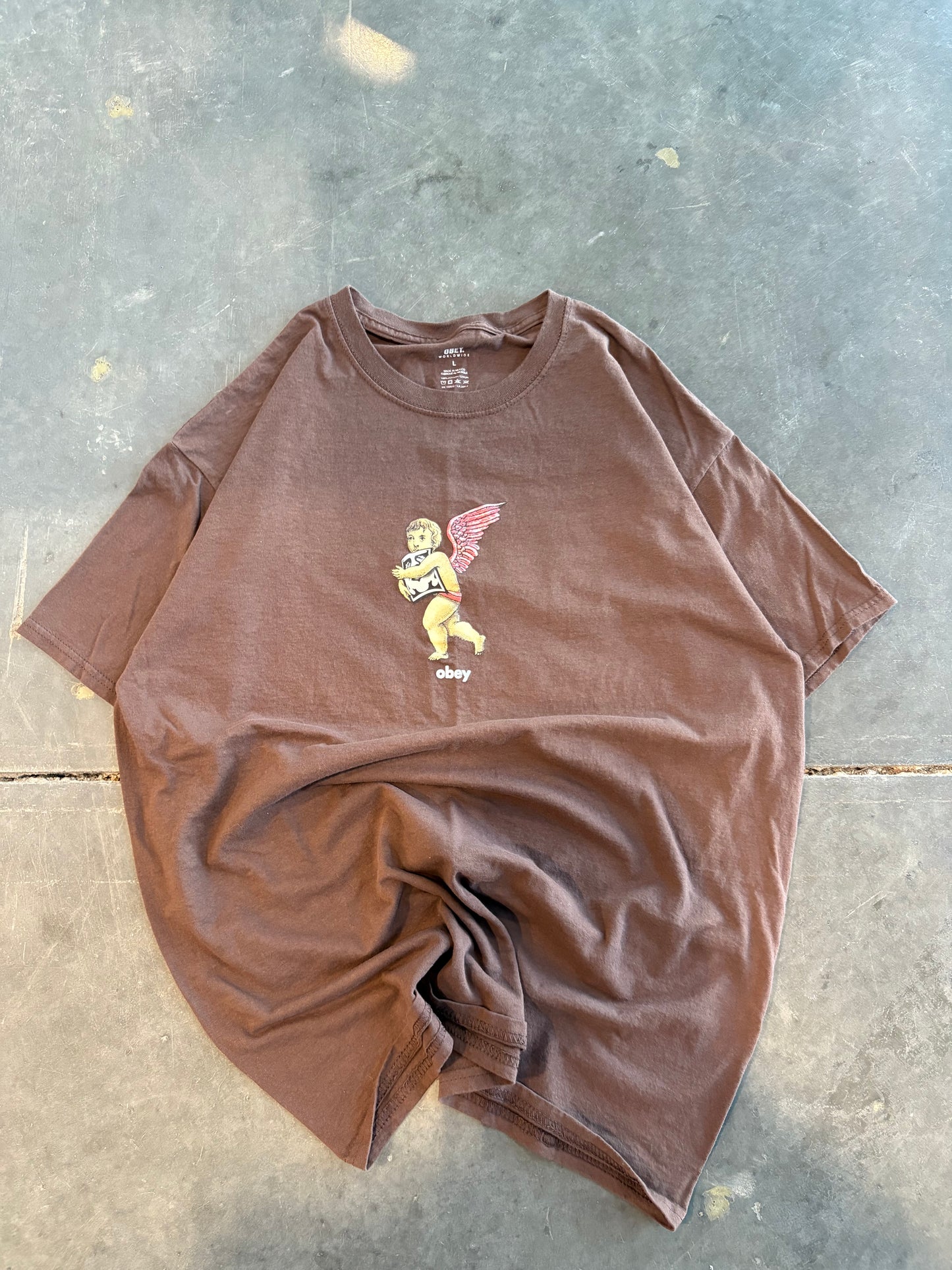 Obey Angel Graphic Tee