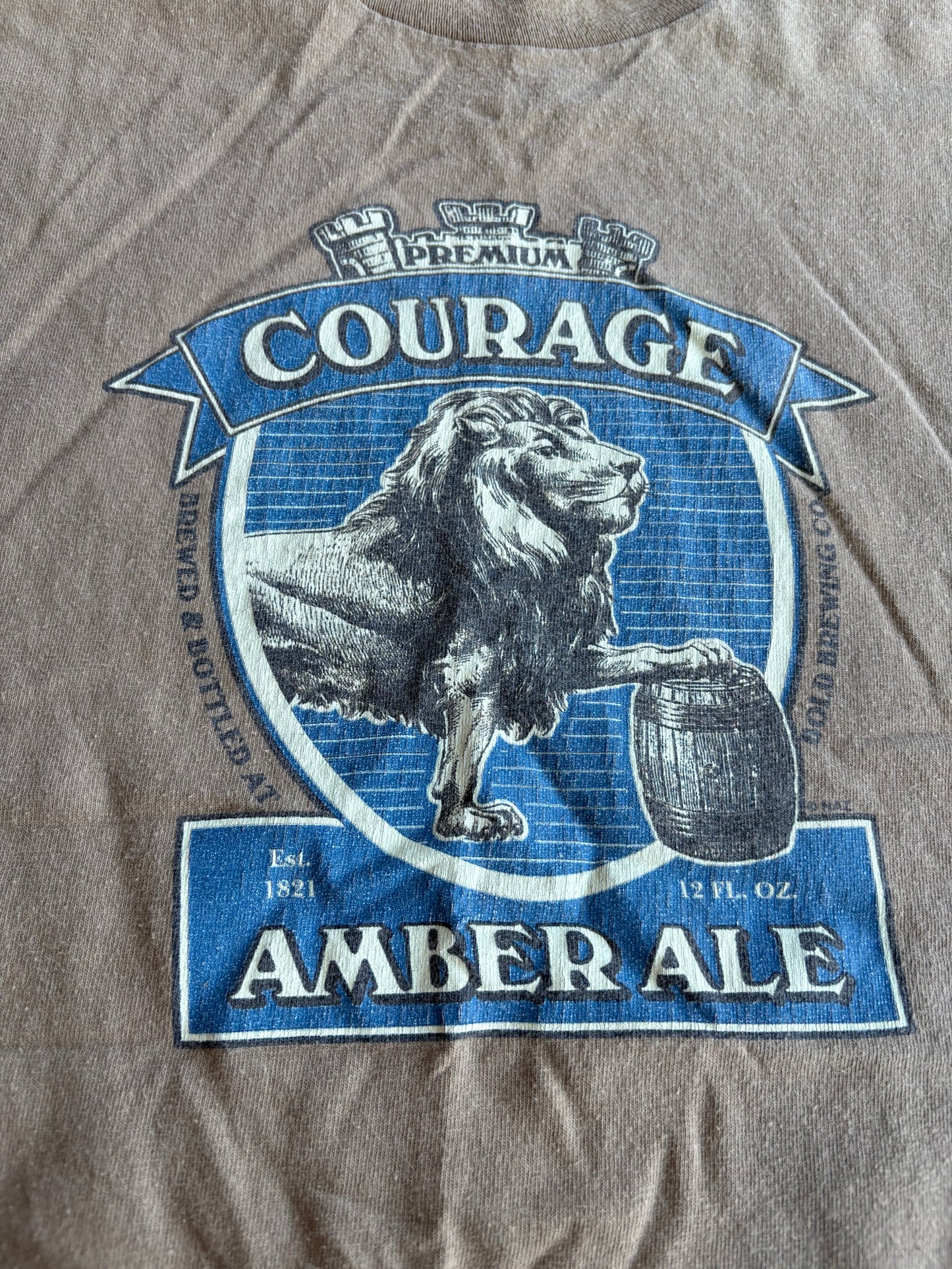 Vintage Y2K Amber Ale Graphic Tee