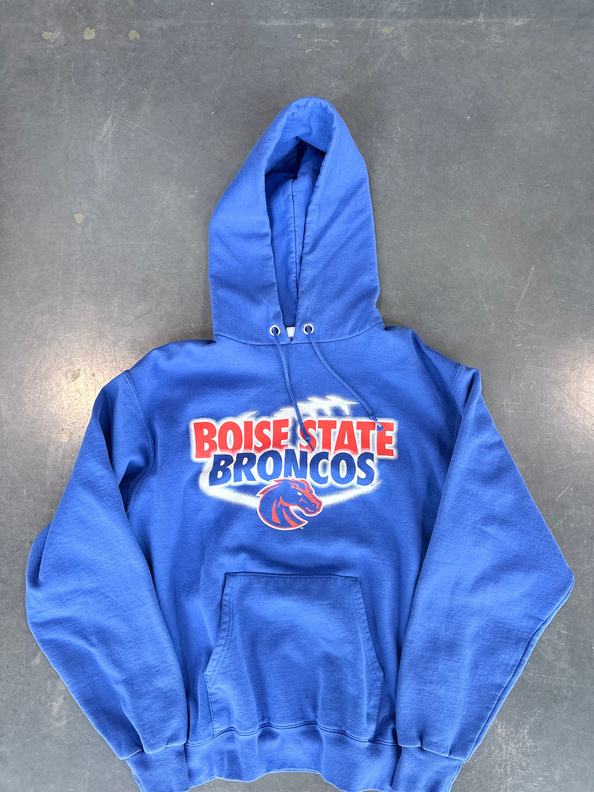 Y2K Boise State Broncos Graphic Hoodie