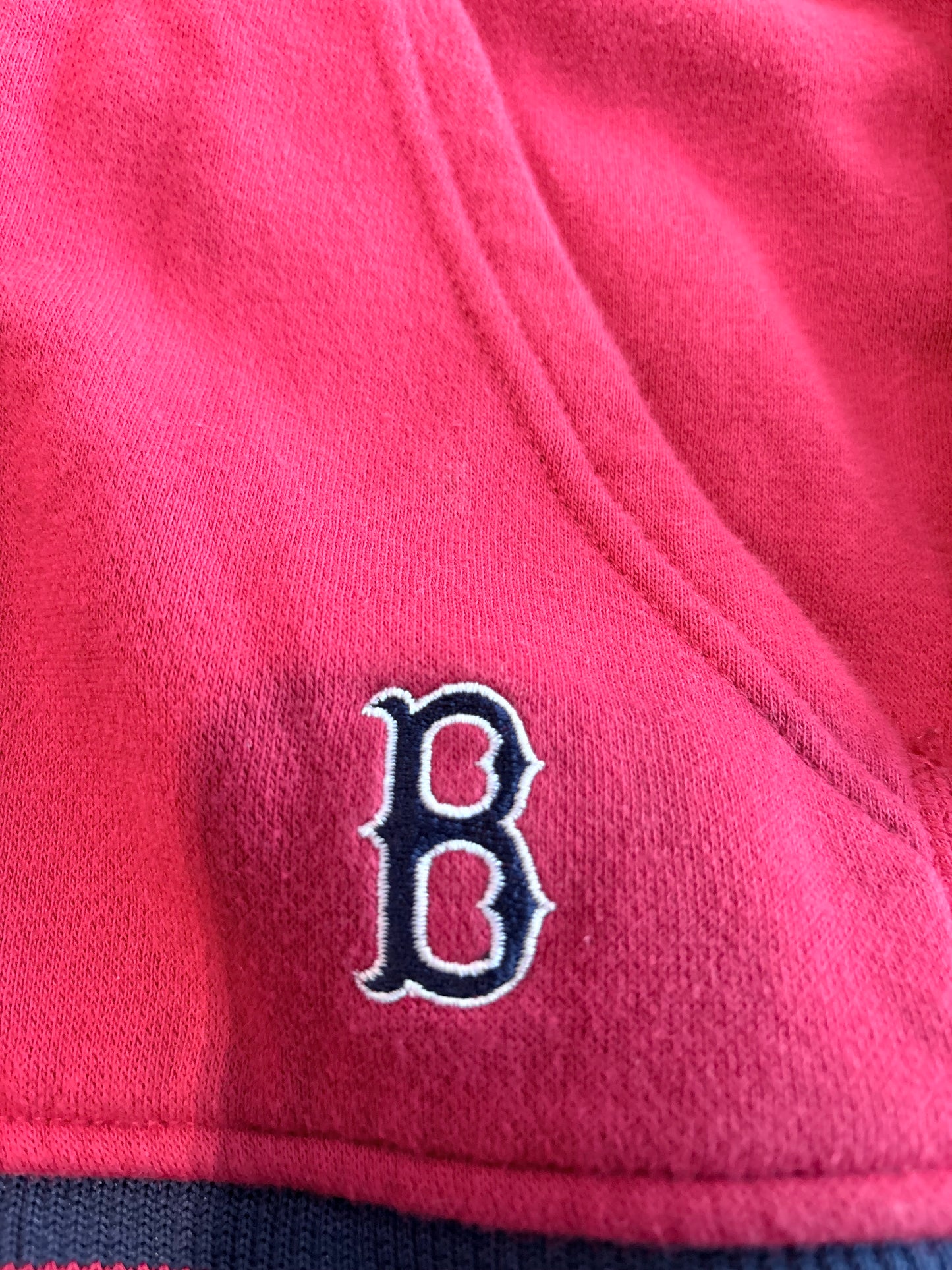 Vintage Y2K Boston Red Sox Nike Team Zip Up Hoodie