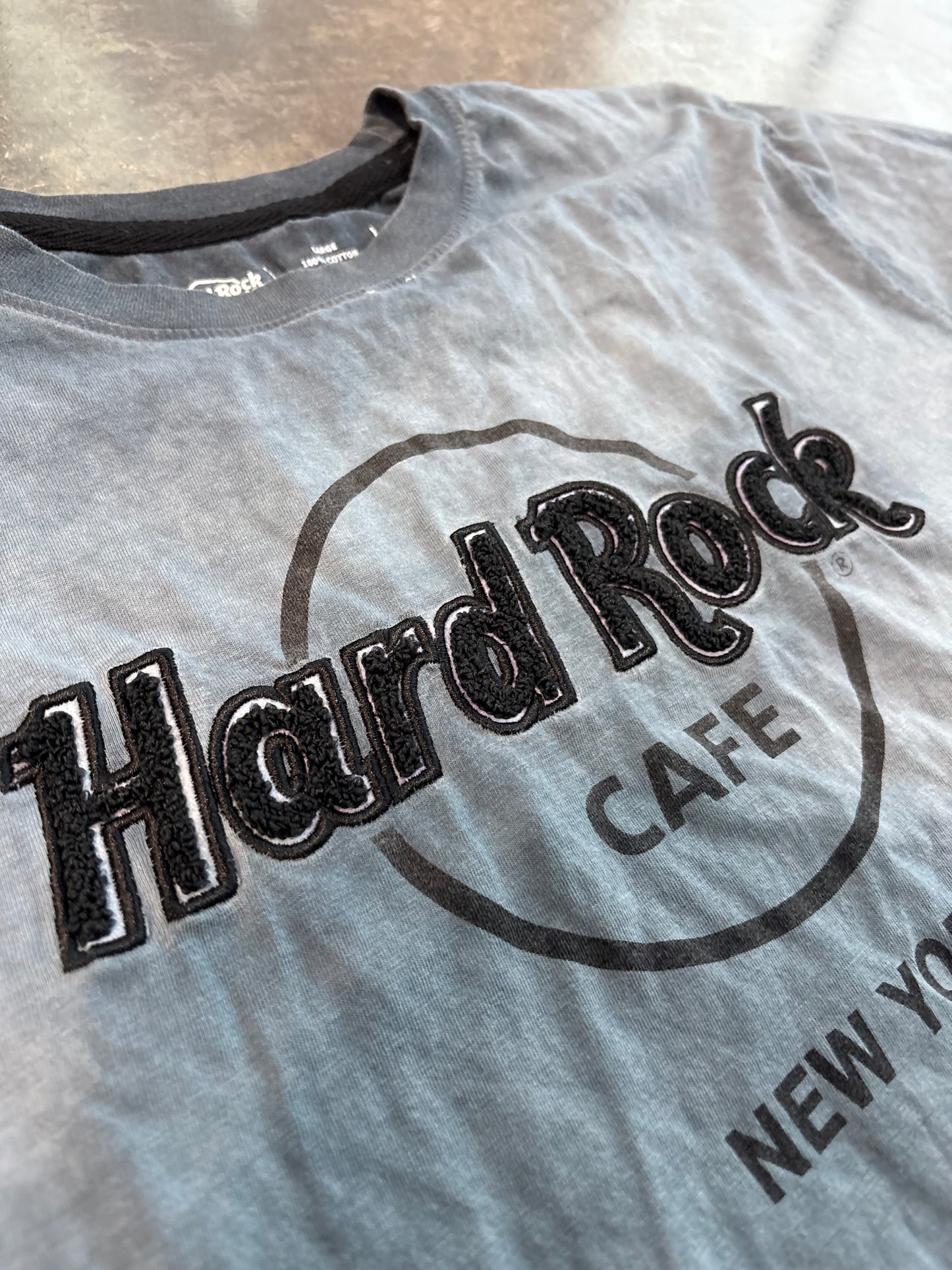 Hard Rock Cafe New York Grunge Graphic Tee