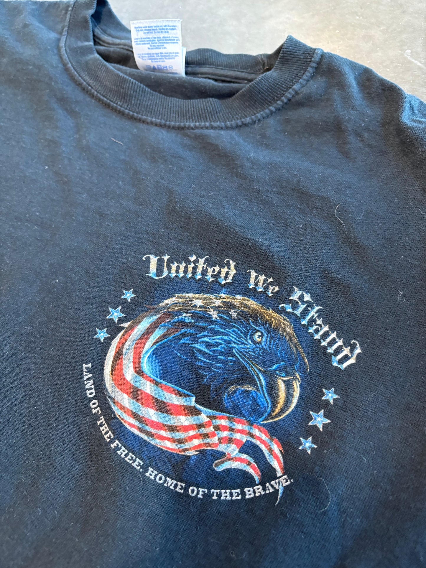 Y2K United We Stand 9/11 Graphic Long Sleeve