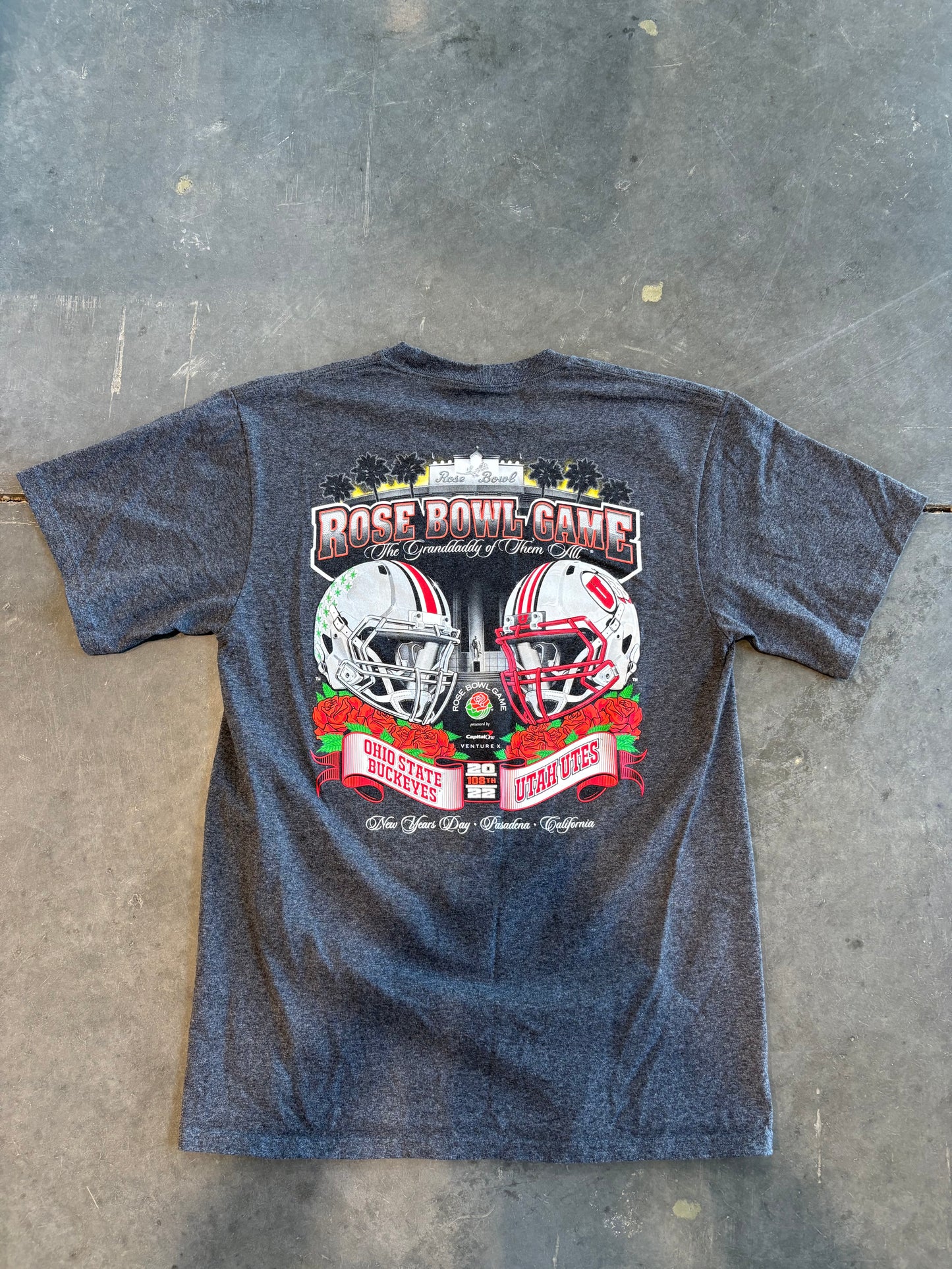 2022 Rose Bowl Utah Utes vs Ohio Buckeyes Graphic Tee