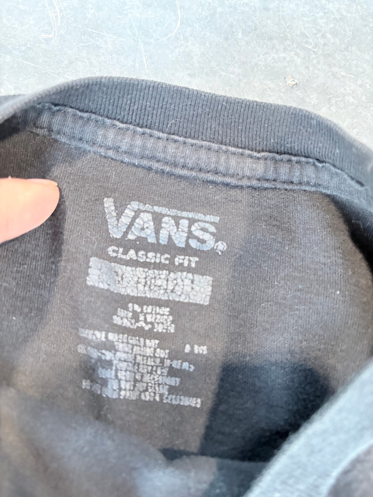 Vans Flame Graphic Long Sleeve