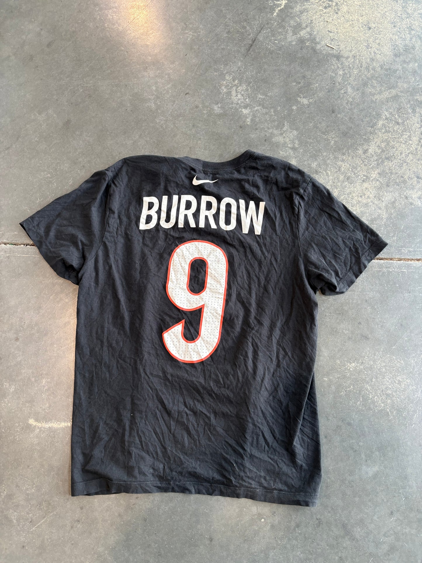 Cincinnati Bengals #9 Joe Burrow Nike Graphic Tee