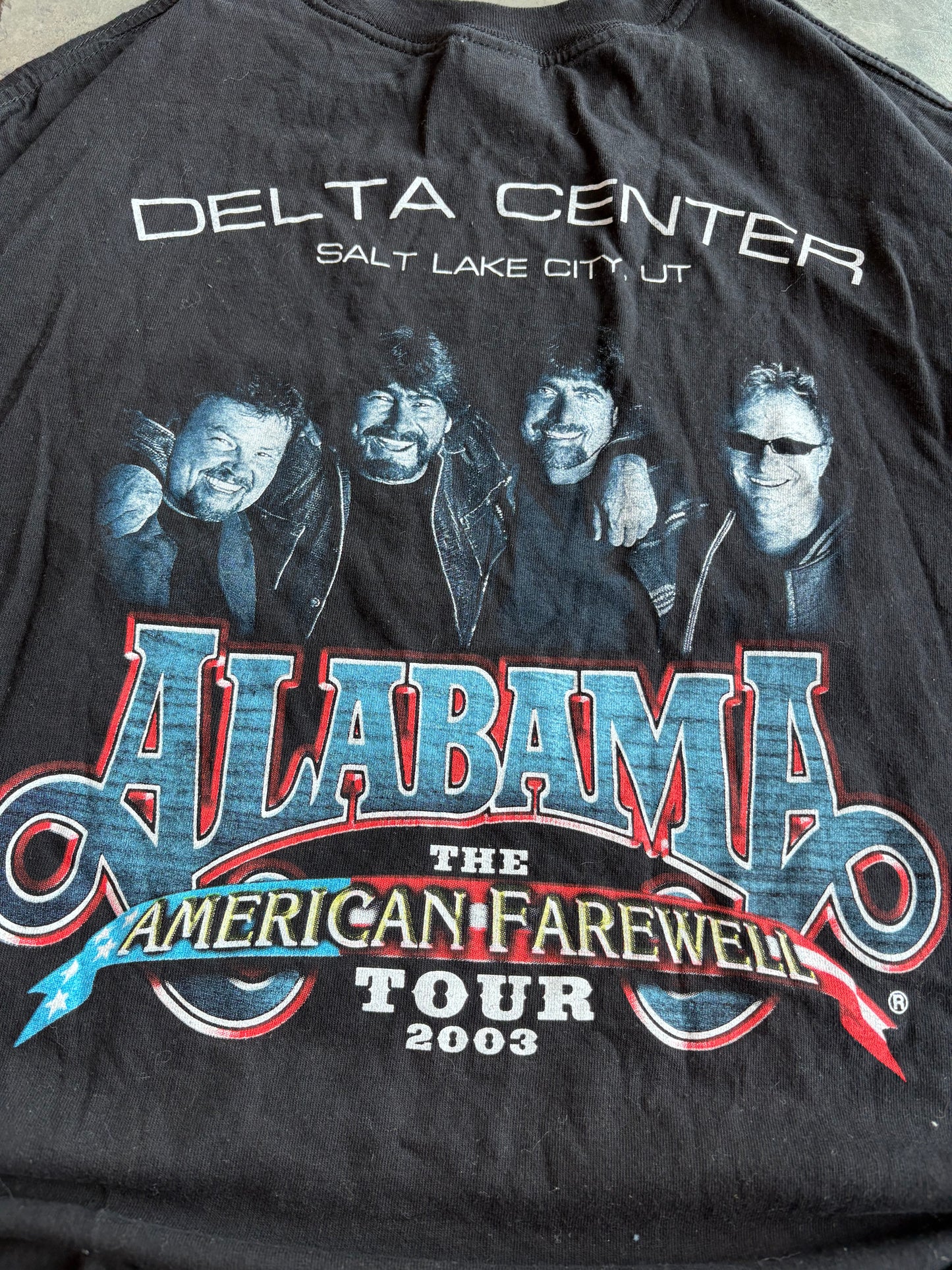 2003 Alabama “American Farewell” Tour Graphic Tee