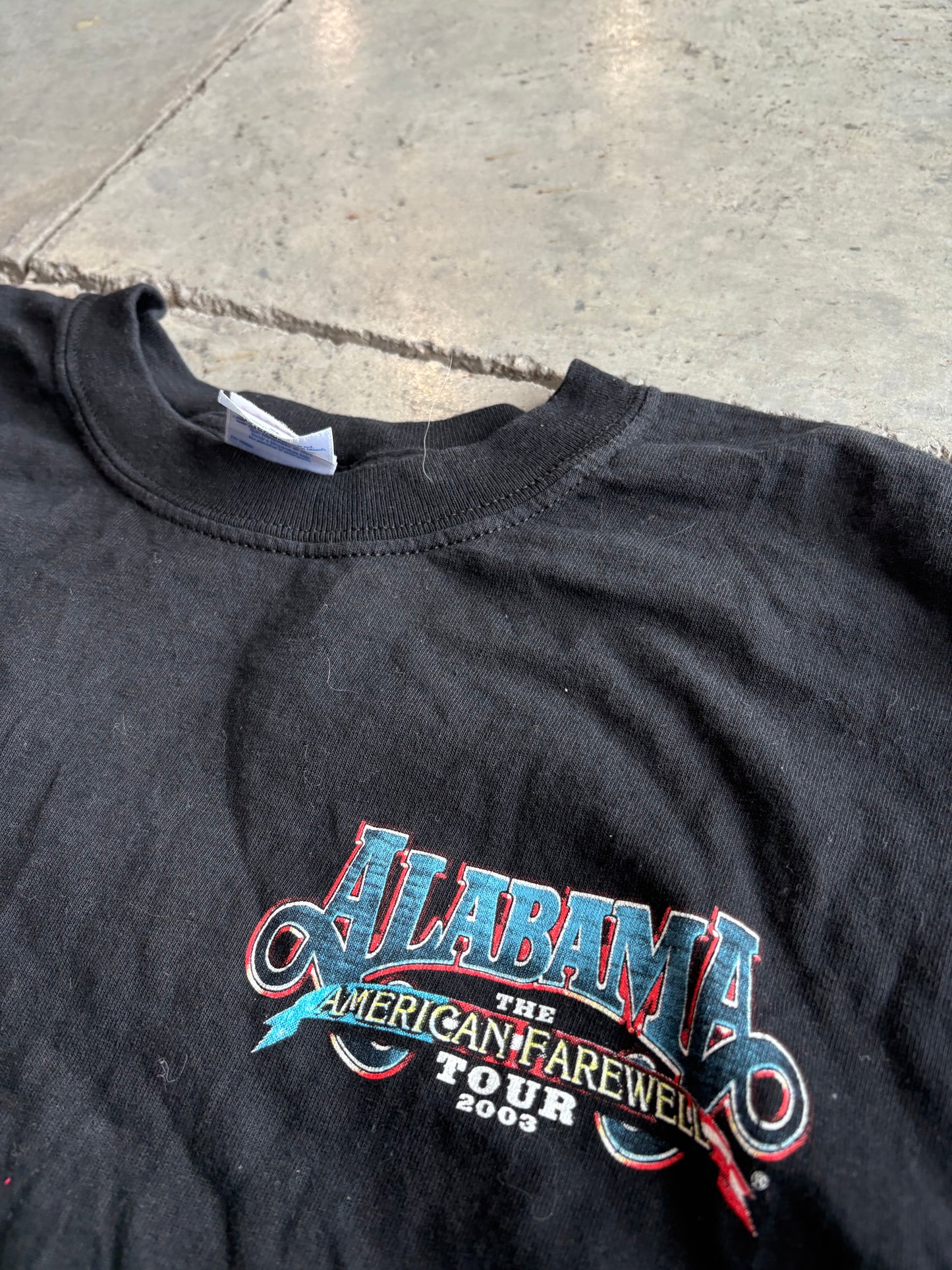 2003 Alabama “American Farewell” Tour Graphic Tee