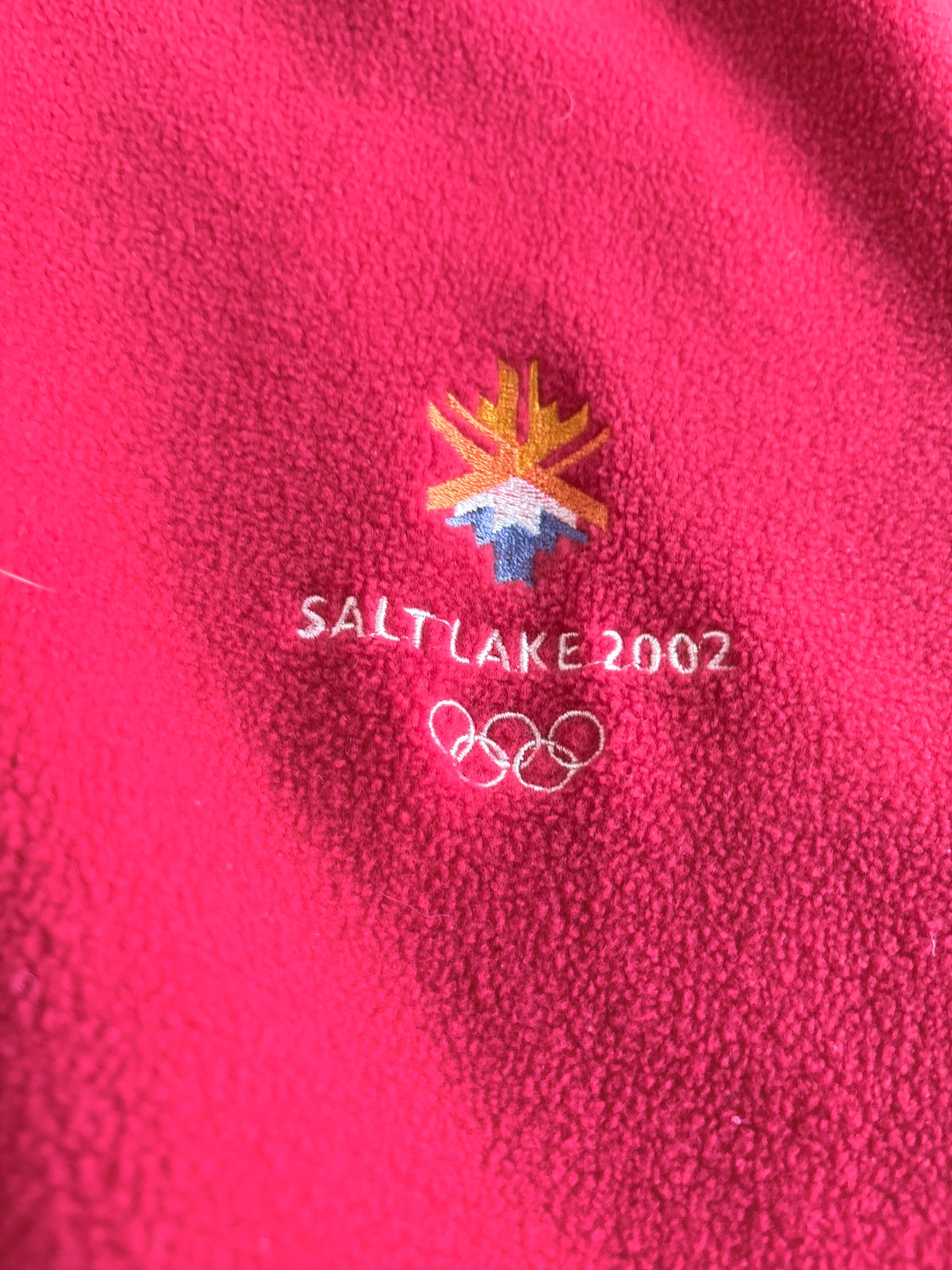 2002 Salt Lake Winter Olympics Fleece Sweater Vest