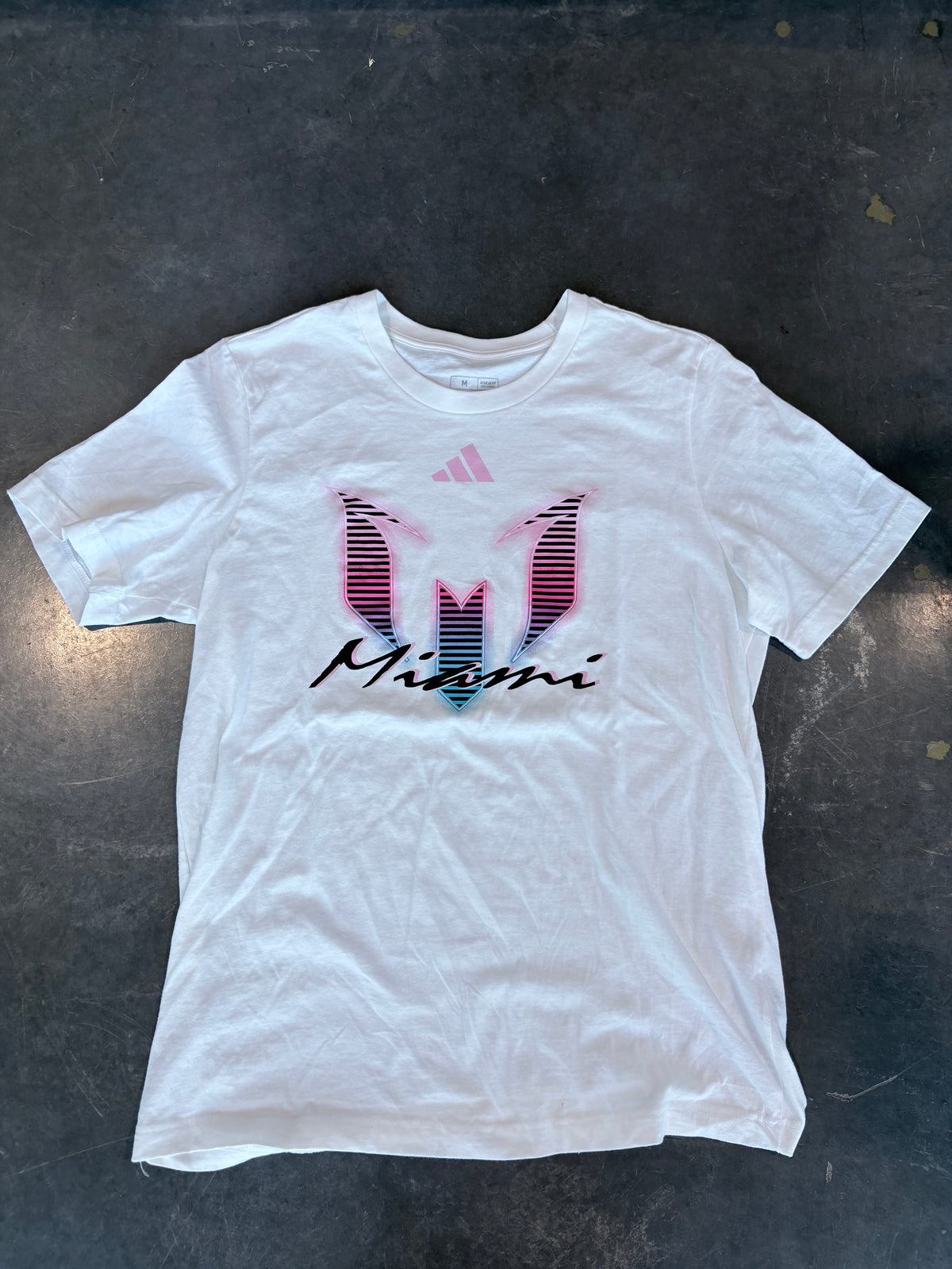 Messi Miami Adidas Graphic Tee