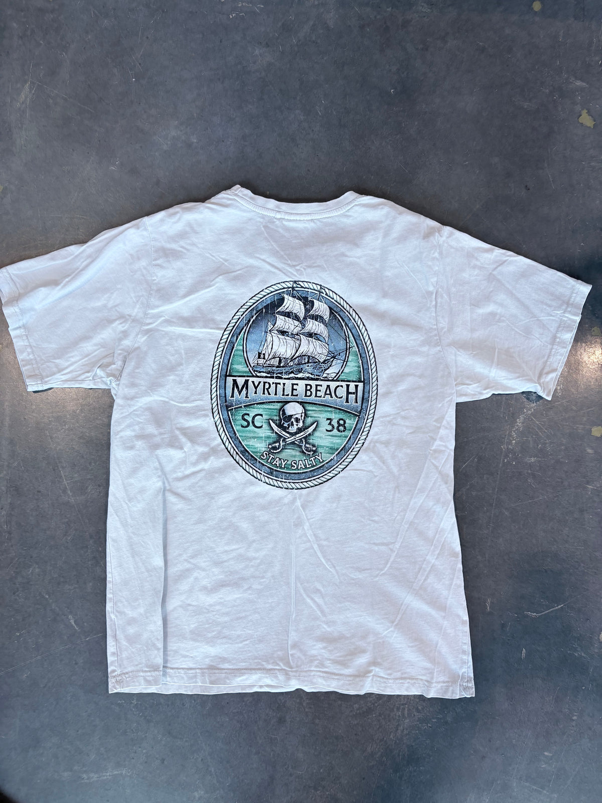 Myrtle Beach Pirate Graphic Tee