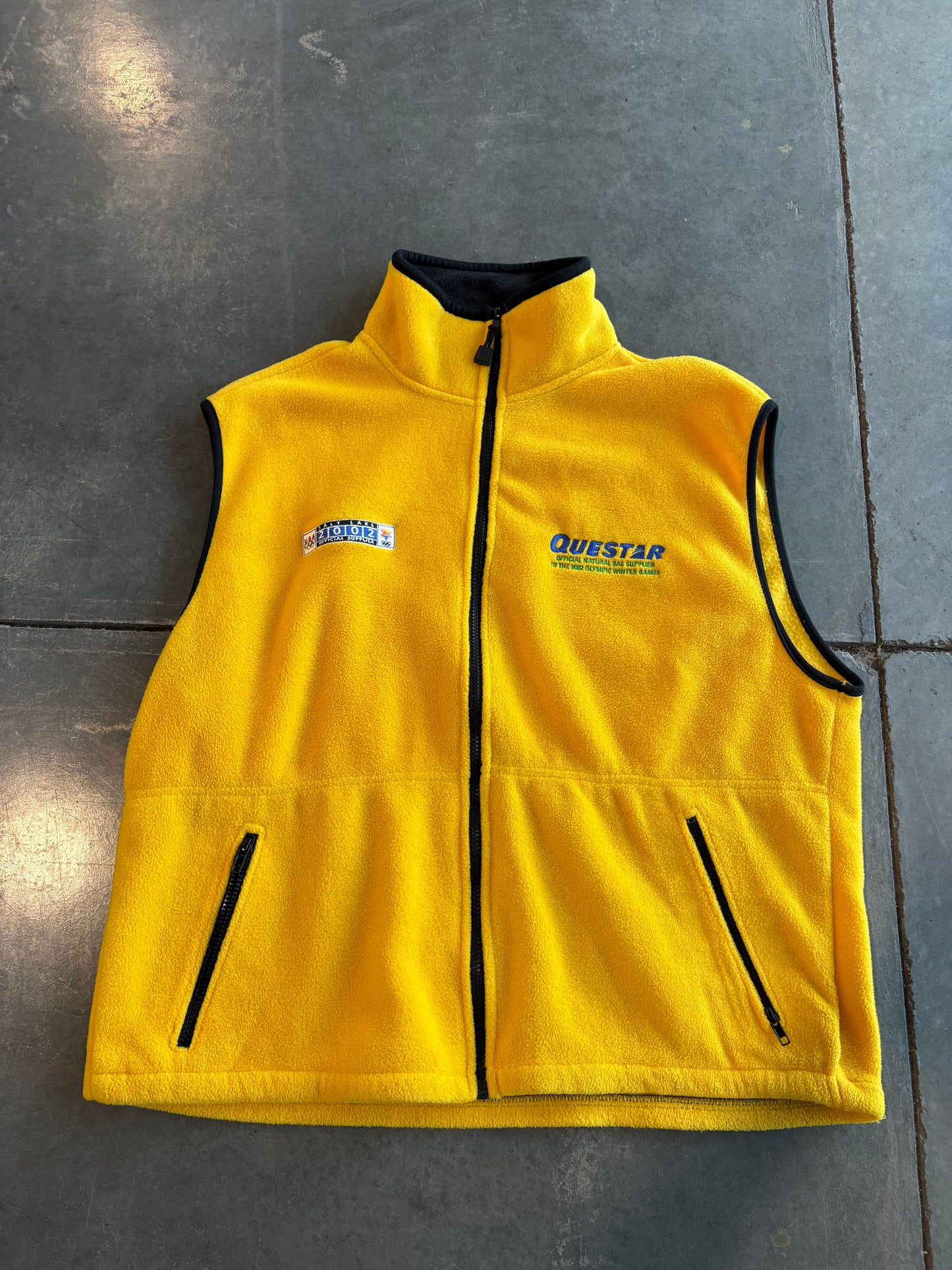 2002 Salt Lake Olympics Fleece Sweater Vest