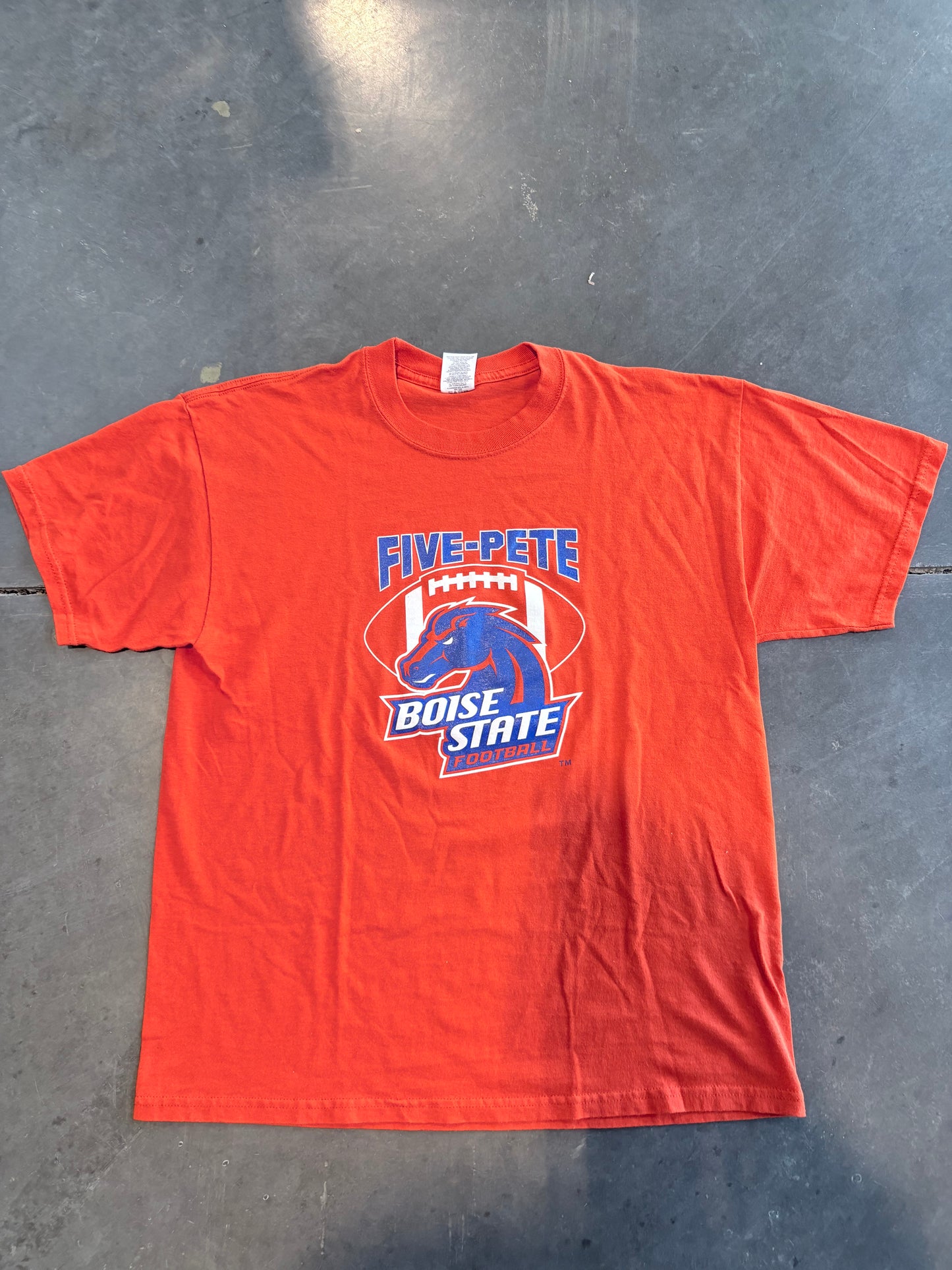 Y2K Boise State Bronco Five-Pete Graphic Tee