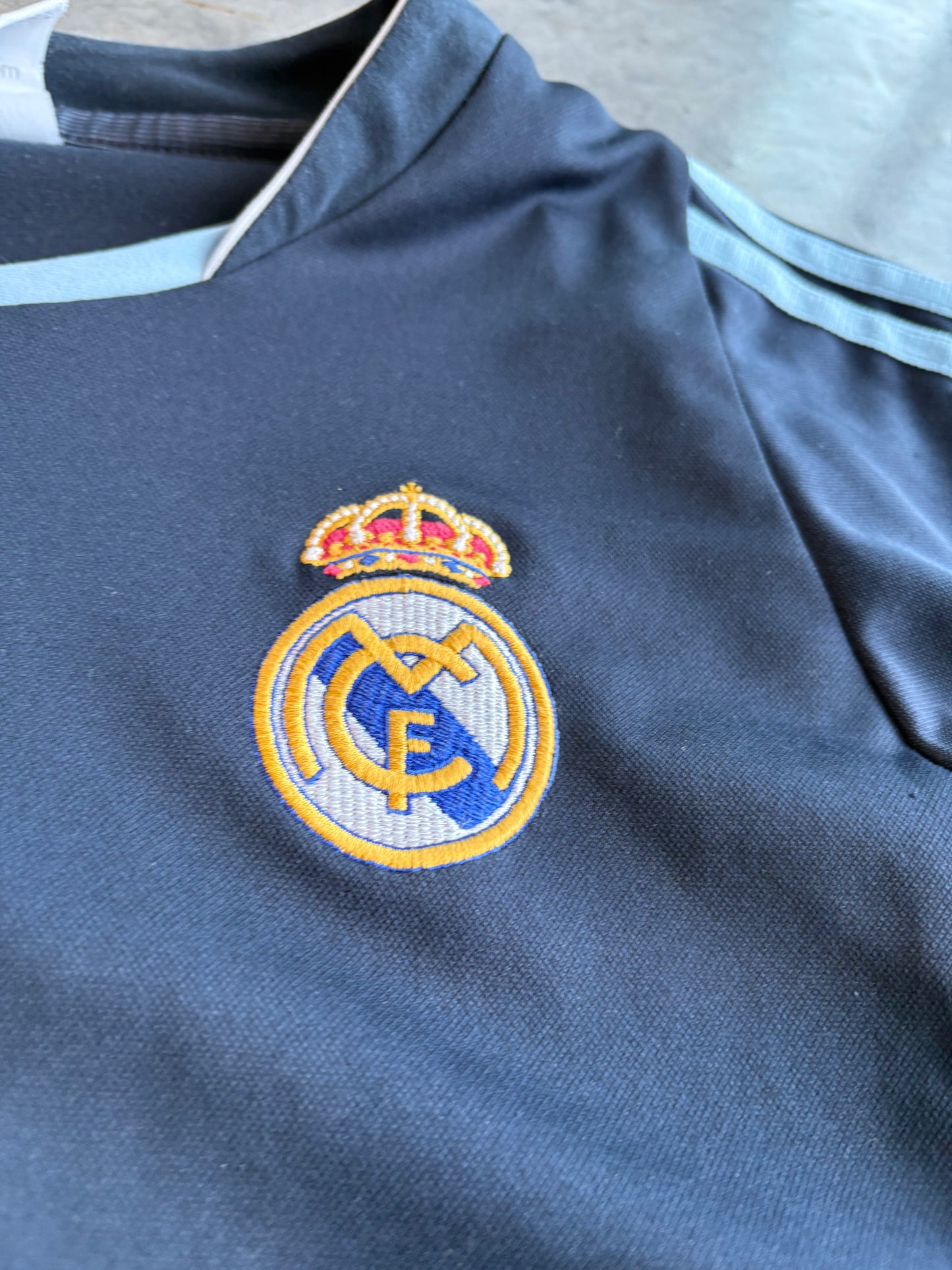 Y2K Real Madrid Away Jersey Galácticos Era