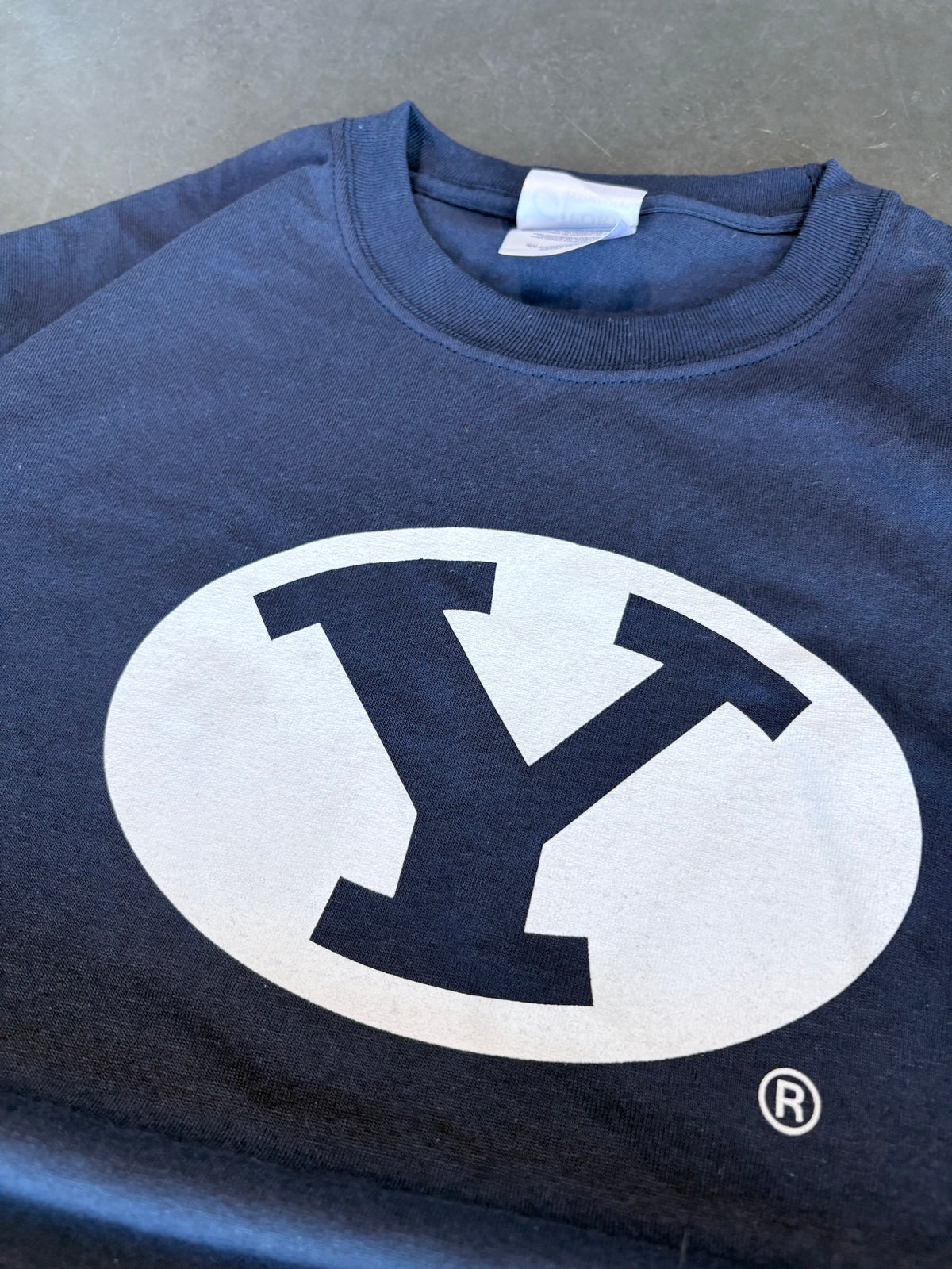 Y2K BYU Logo Graphic Tee