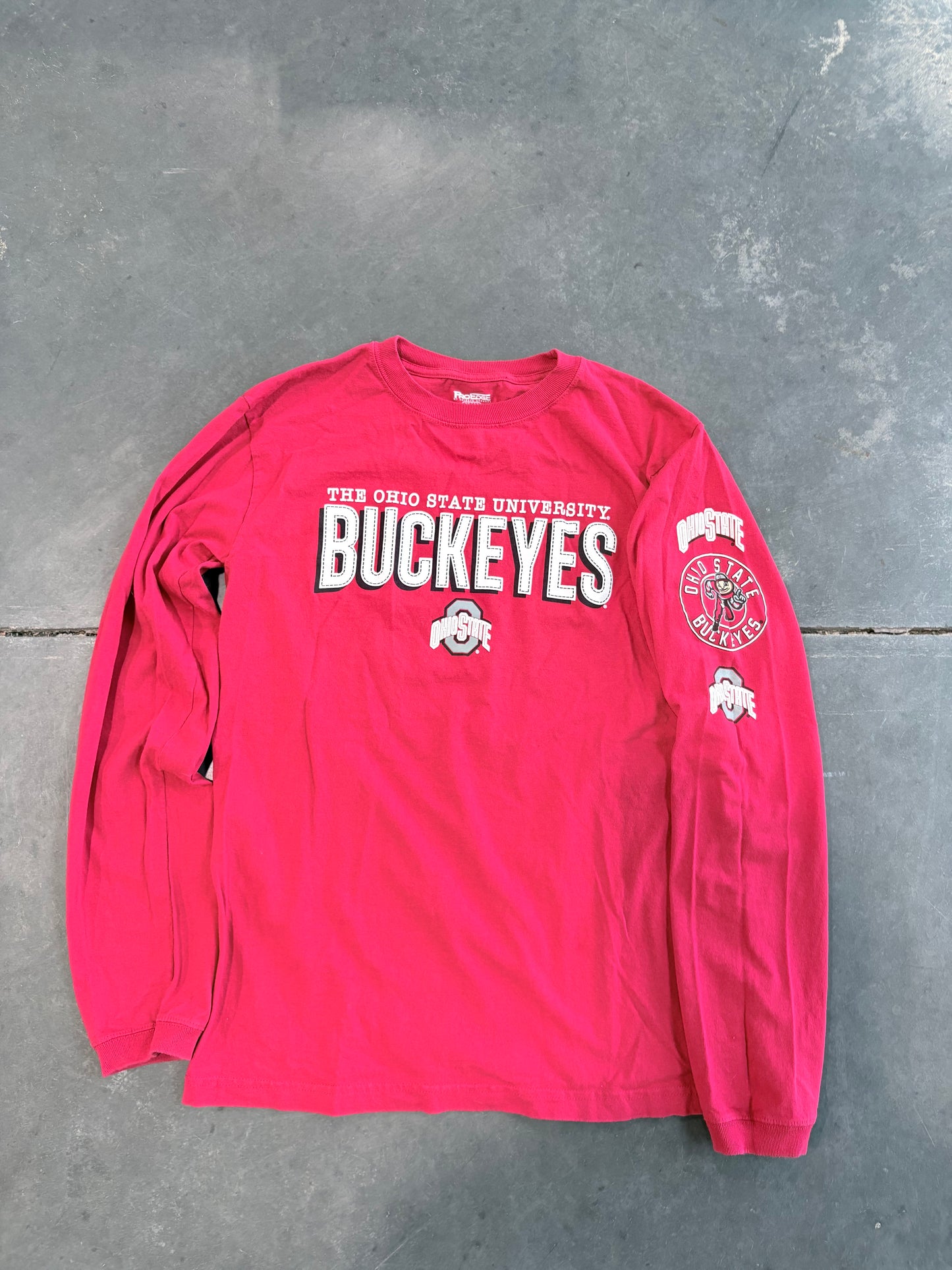 Y2K Ohio State Buckeyes Graphic Long Sleeve