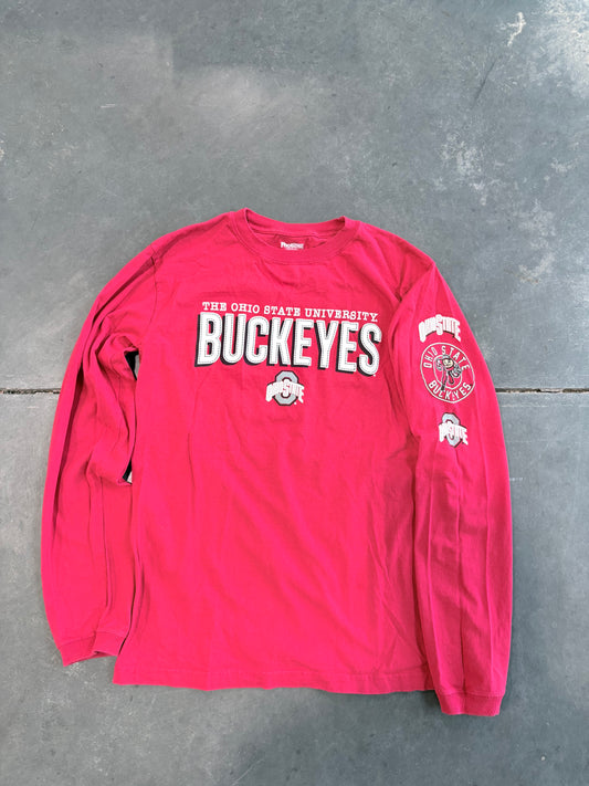 Y2K Ohio State Buckeyes Graphic Long Sleeve