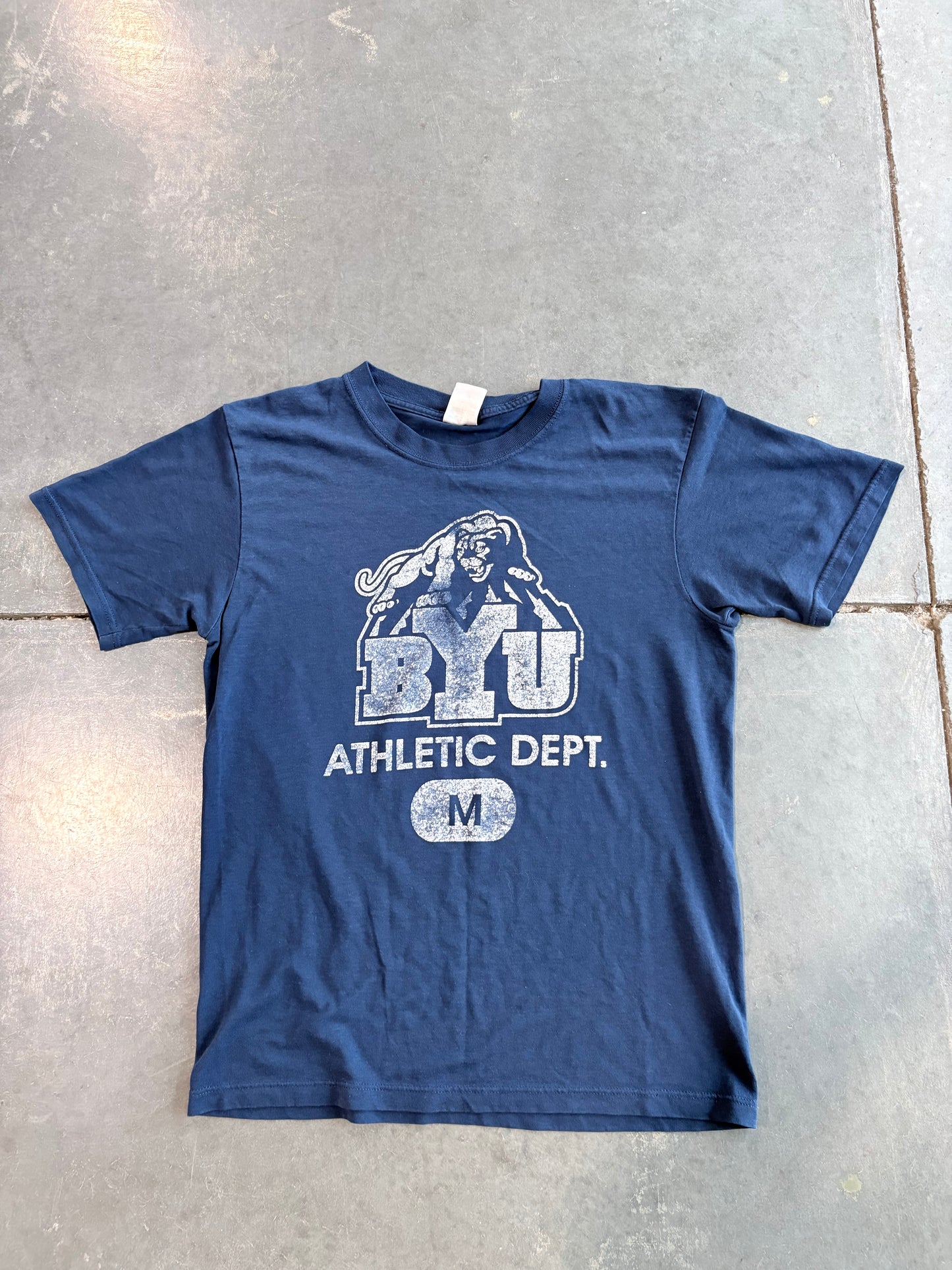 Y2K BYU Athletic Department Graphic Tee