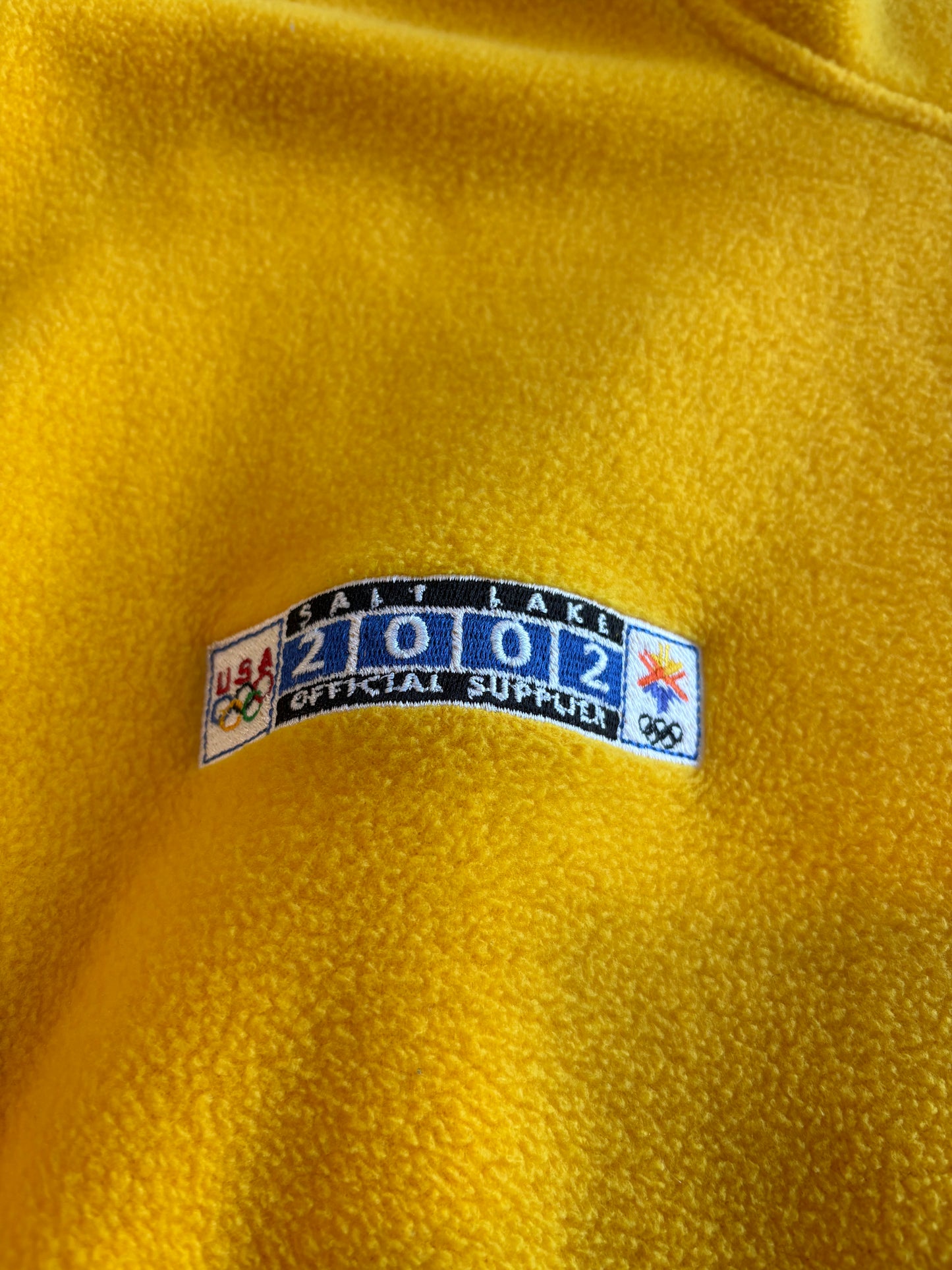 2002 Salt Lake Olympics Fleece Sweater Vest