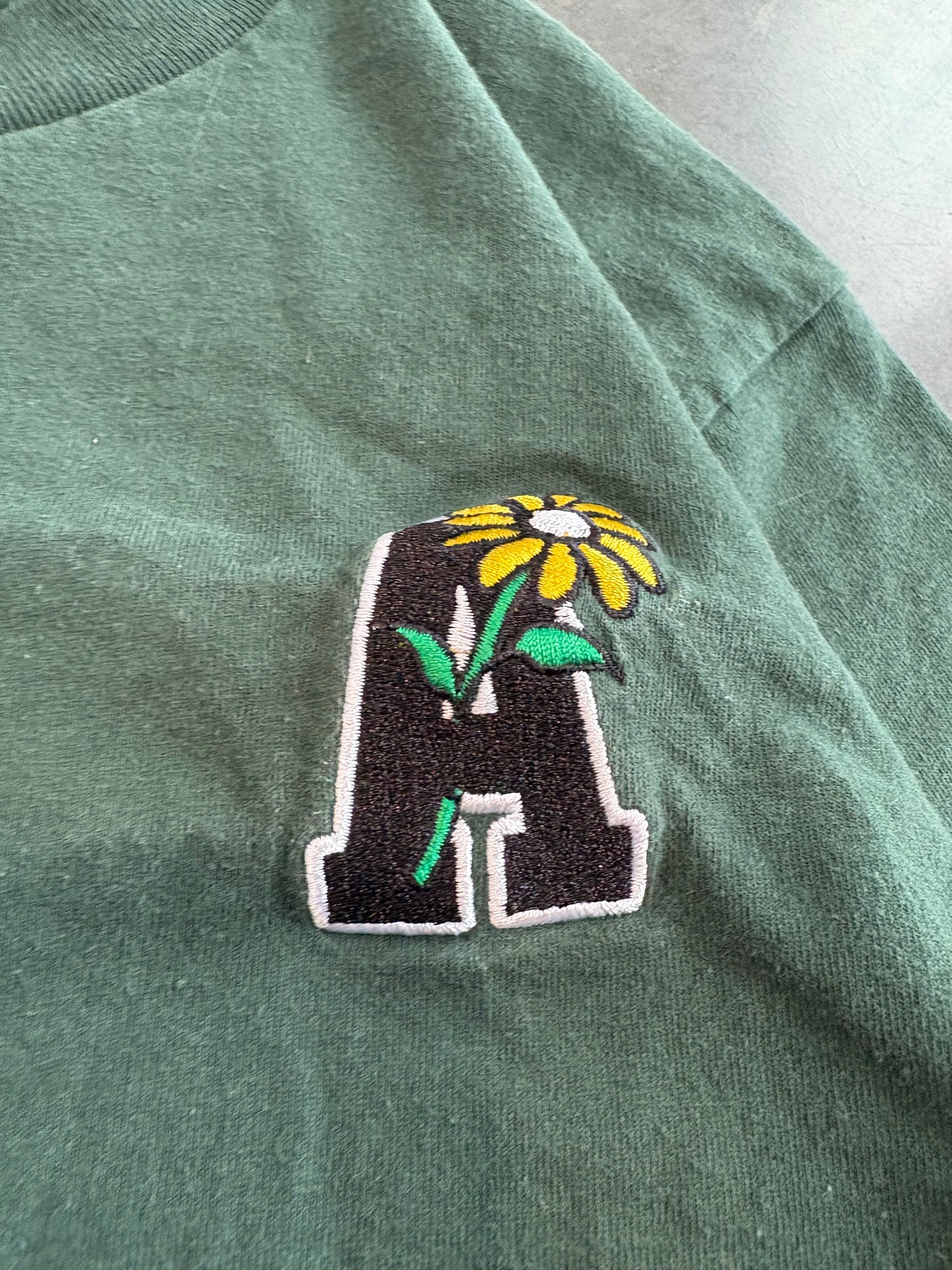 Sunflower Embroidered Tee