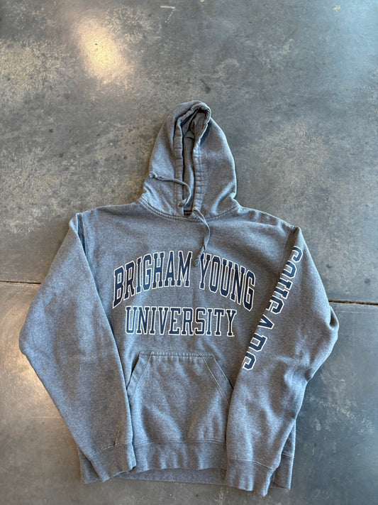 Y2K BYU Cougars Graphic Hoodie