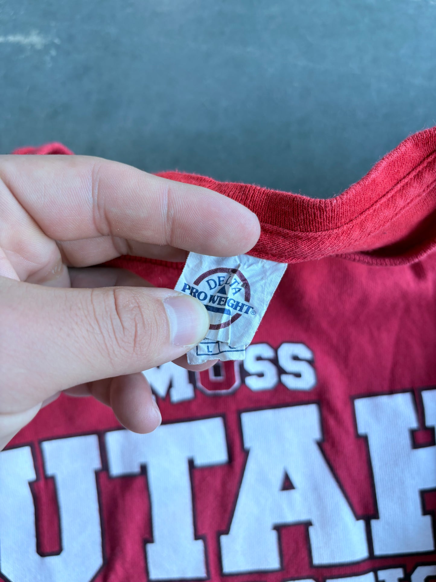 Utah Utes Gymnastics Graphic Long Sleeve