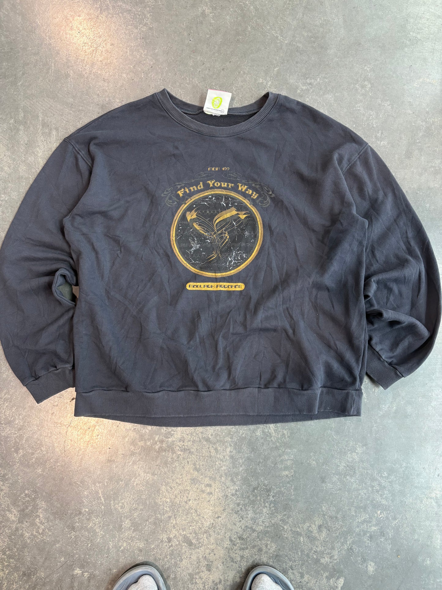 Mo Black Records Sweater
