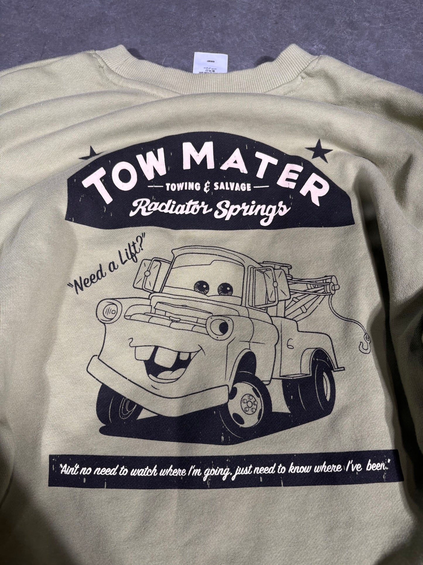 Tow Mater Sweater