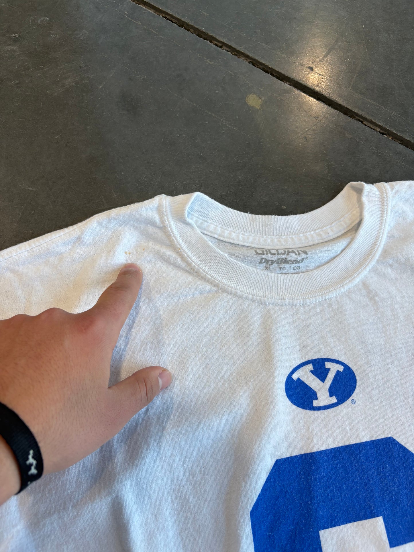BYU Football Jersey Graphic Tee