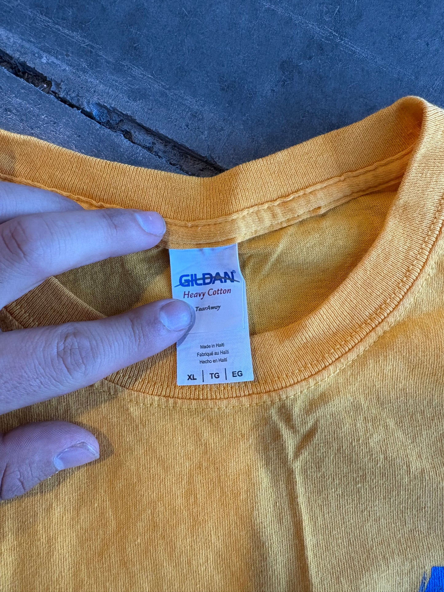 Gold State Warriors Graphic Tee