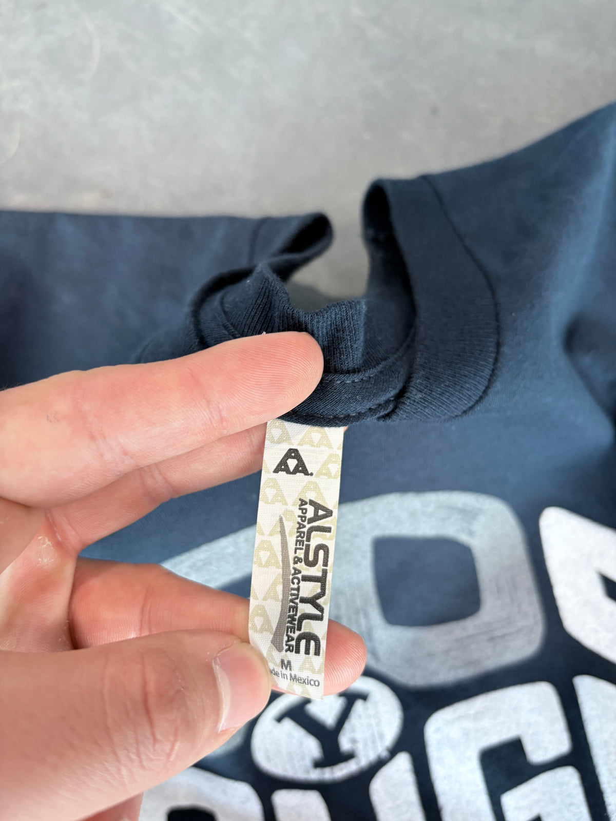 BYU Cougars Football Y2K Graphic Tee
