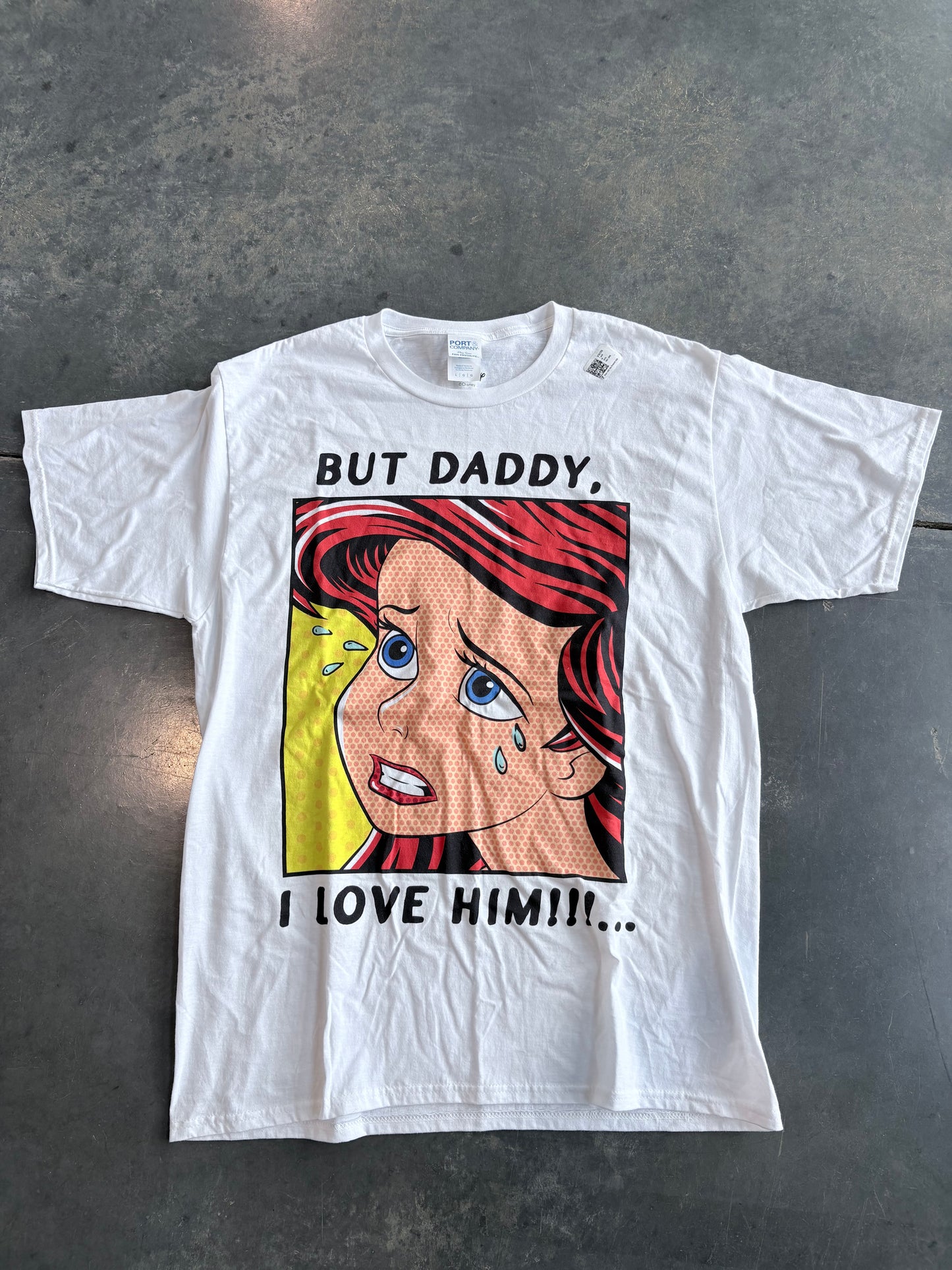 Little Mermaid Graphic Tee New With Tags