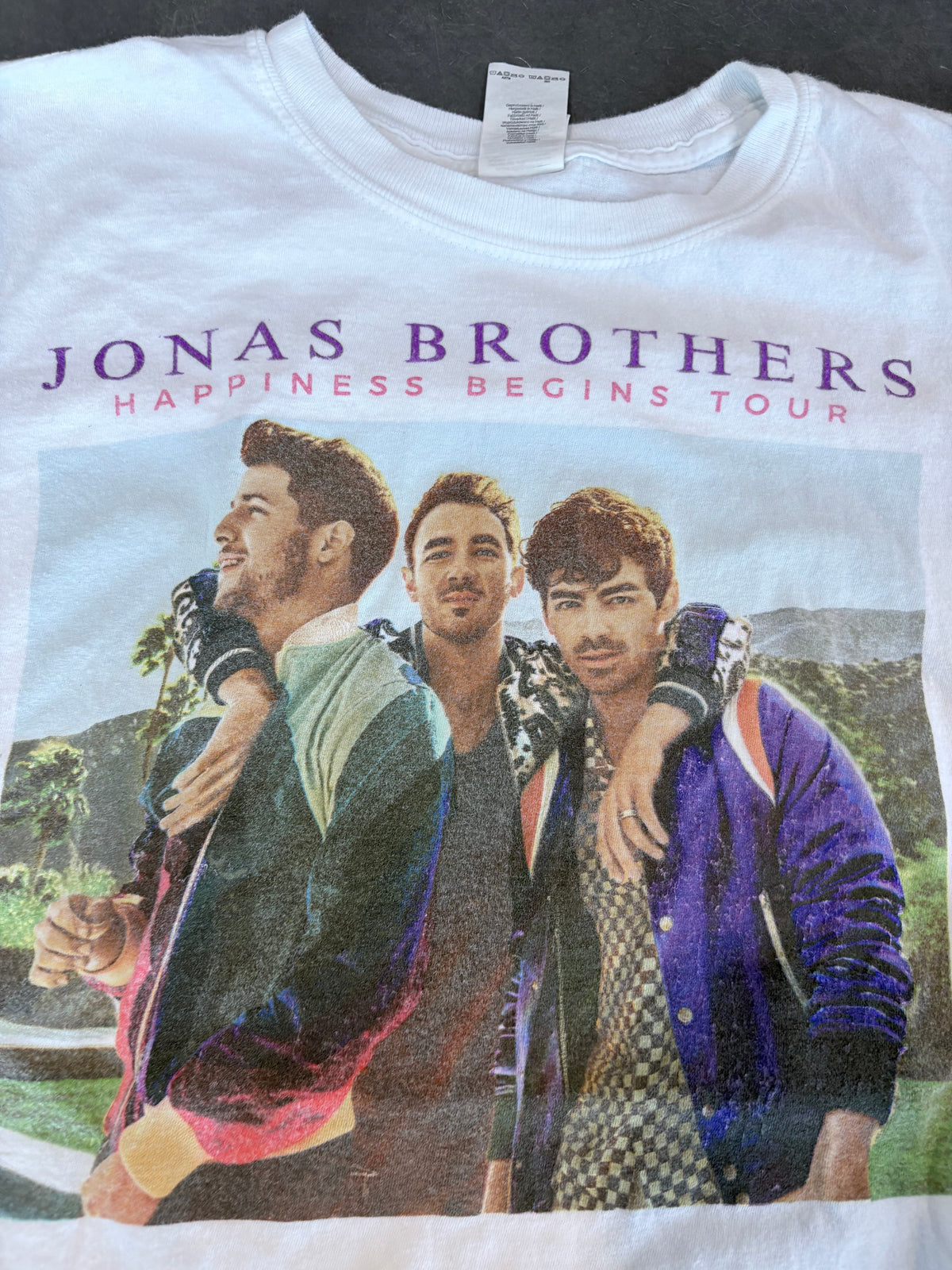 Jonas Brothers Happiness Begins Tour Graphic Tee