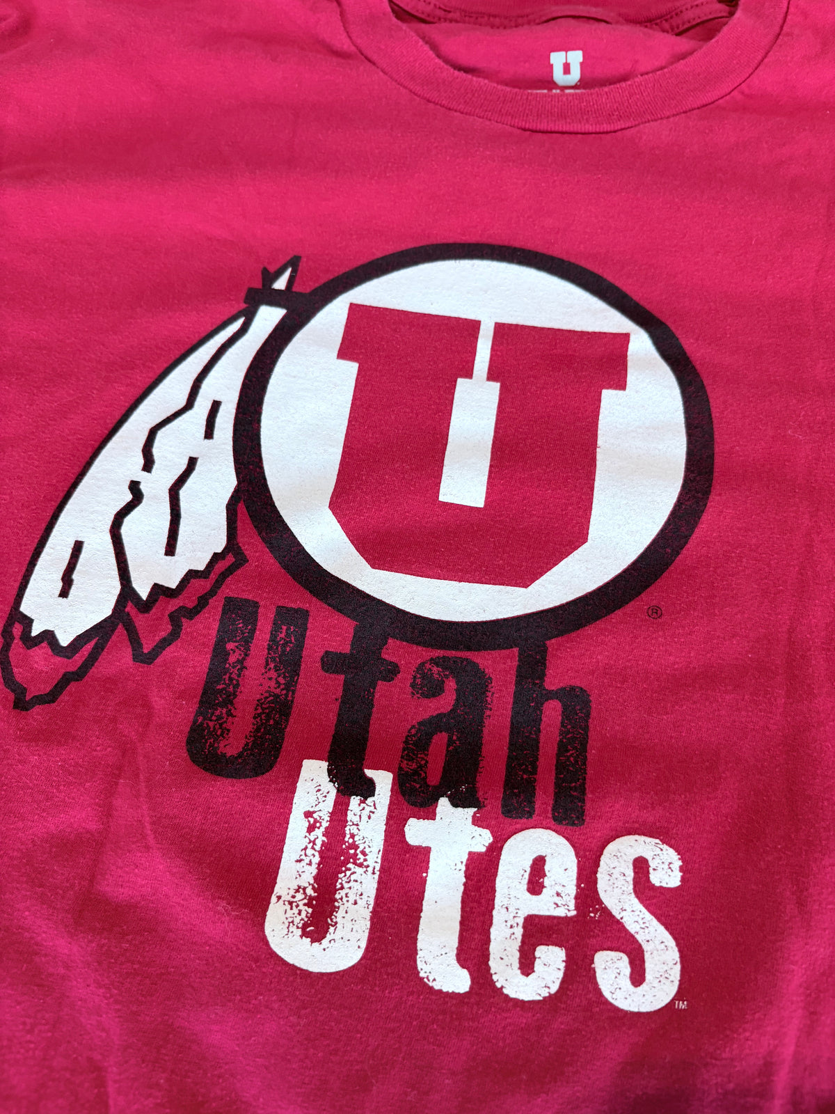 Utah Utes “Friends Don’t Let Friends Wear Blue” Holy War Graphic Tee