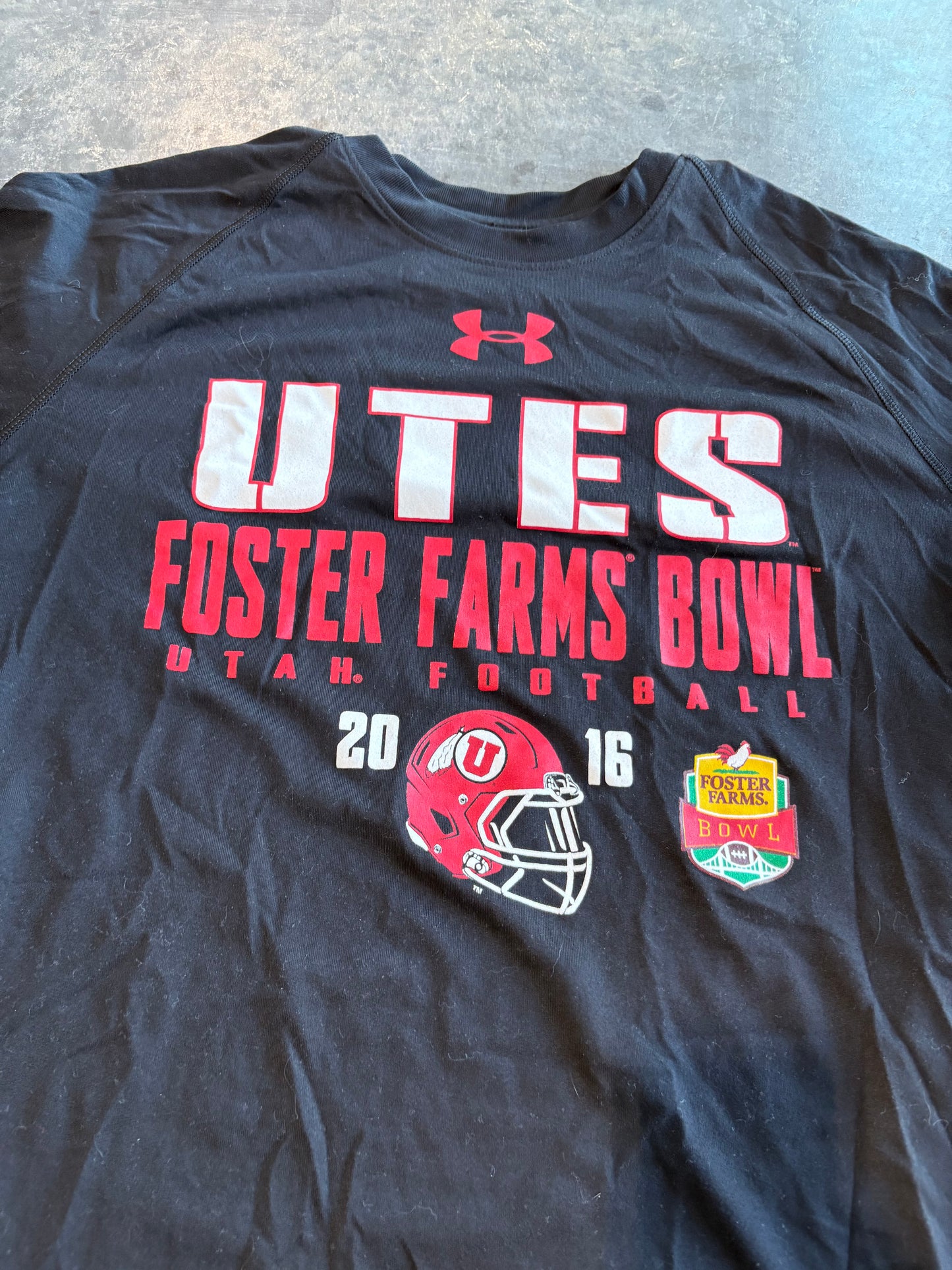 Utah Utes 2016 Foster Farms Bowl Training Jersey
