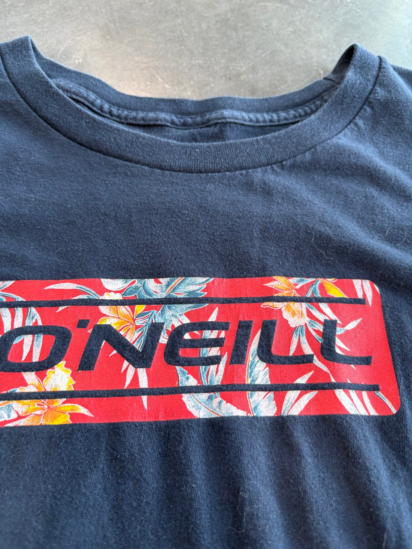 O’Neill Floral Box Logo Graphic Tee