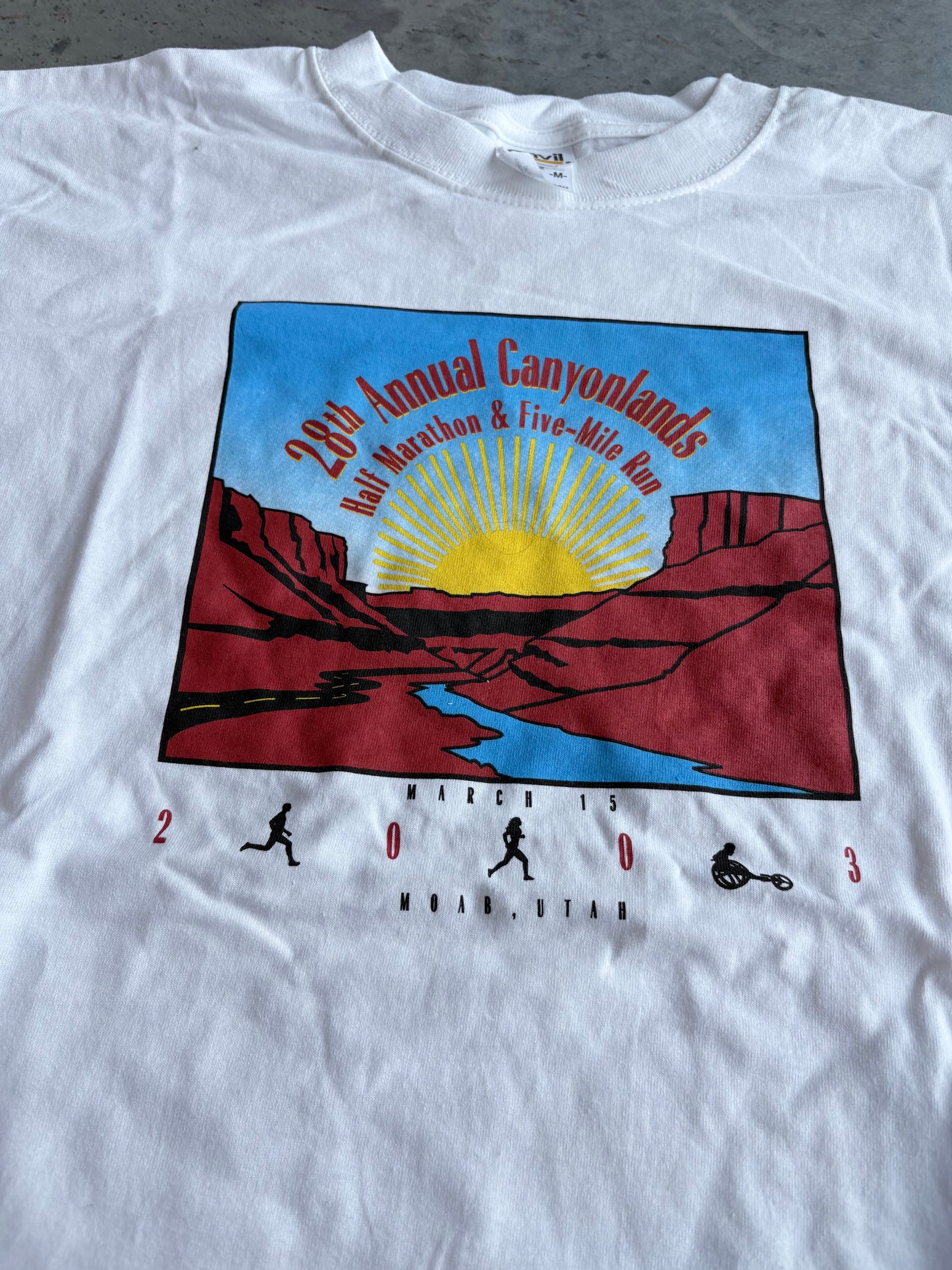 2003 Moab Triathlon Graphic Tee