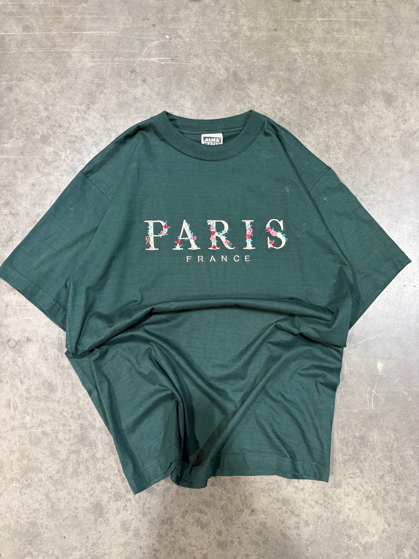 Paris Embroidered Graphic Tee