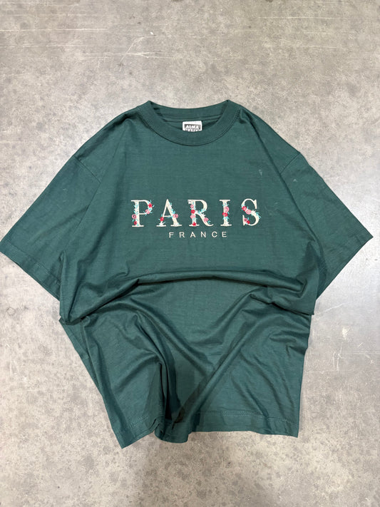 Paris Embroidered Graphic Tee
