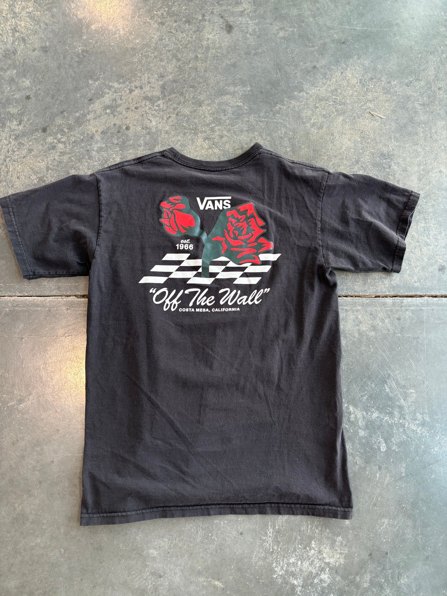 Vans Rose Streetwear Graphic Tee