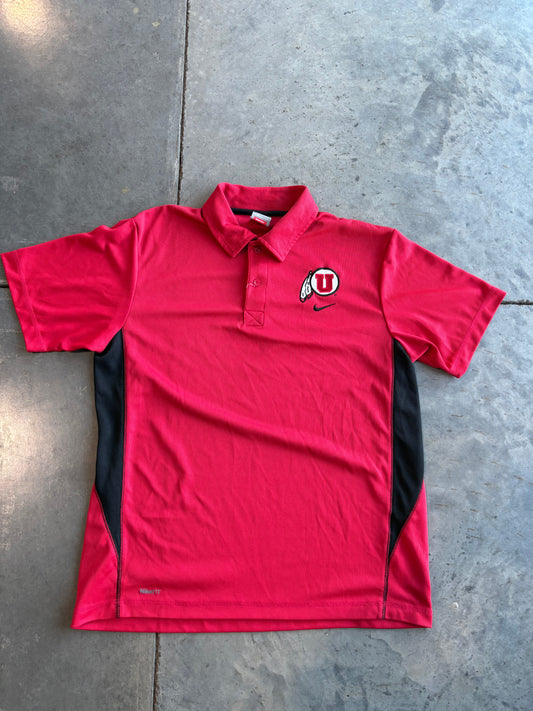 Vintage Utah Utes Nike Polo
