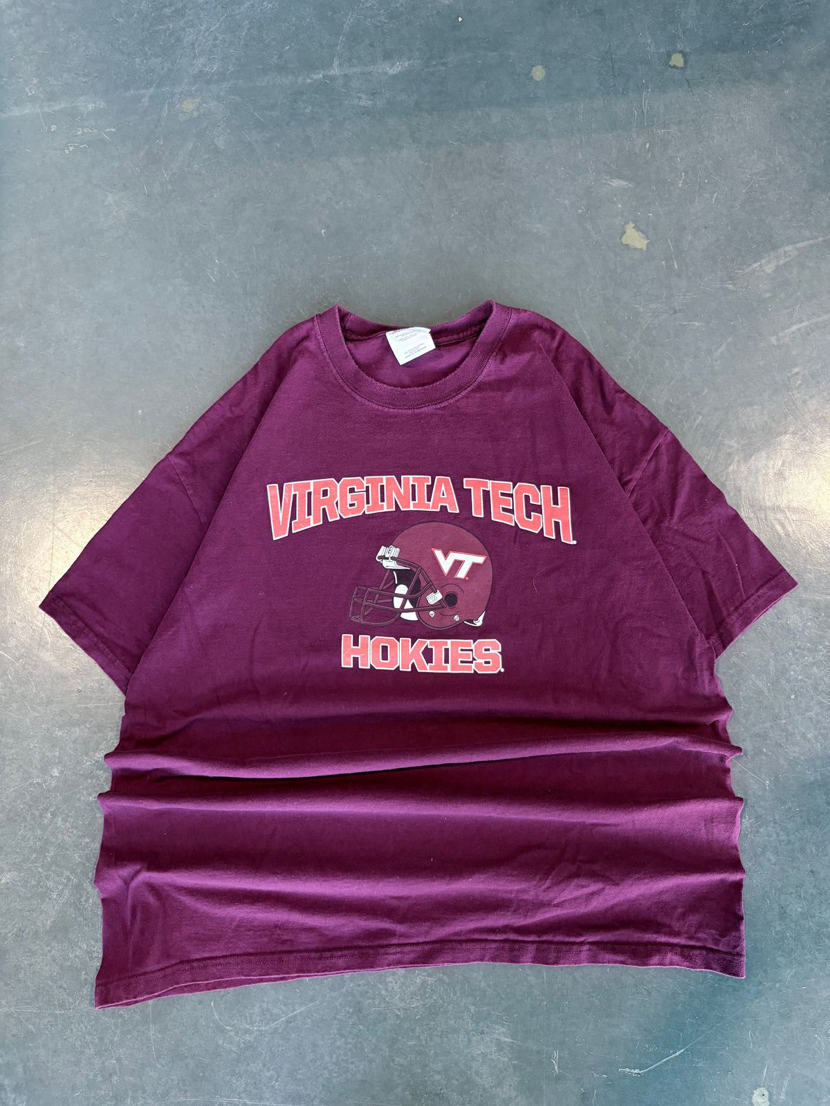 Y2K Virginia Tech Huskies Football Graphic Tee