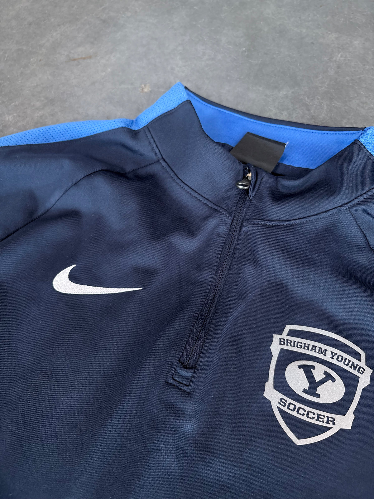 BYU Soccer Nike Dri-Fit Training Sweater